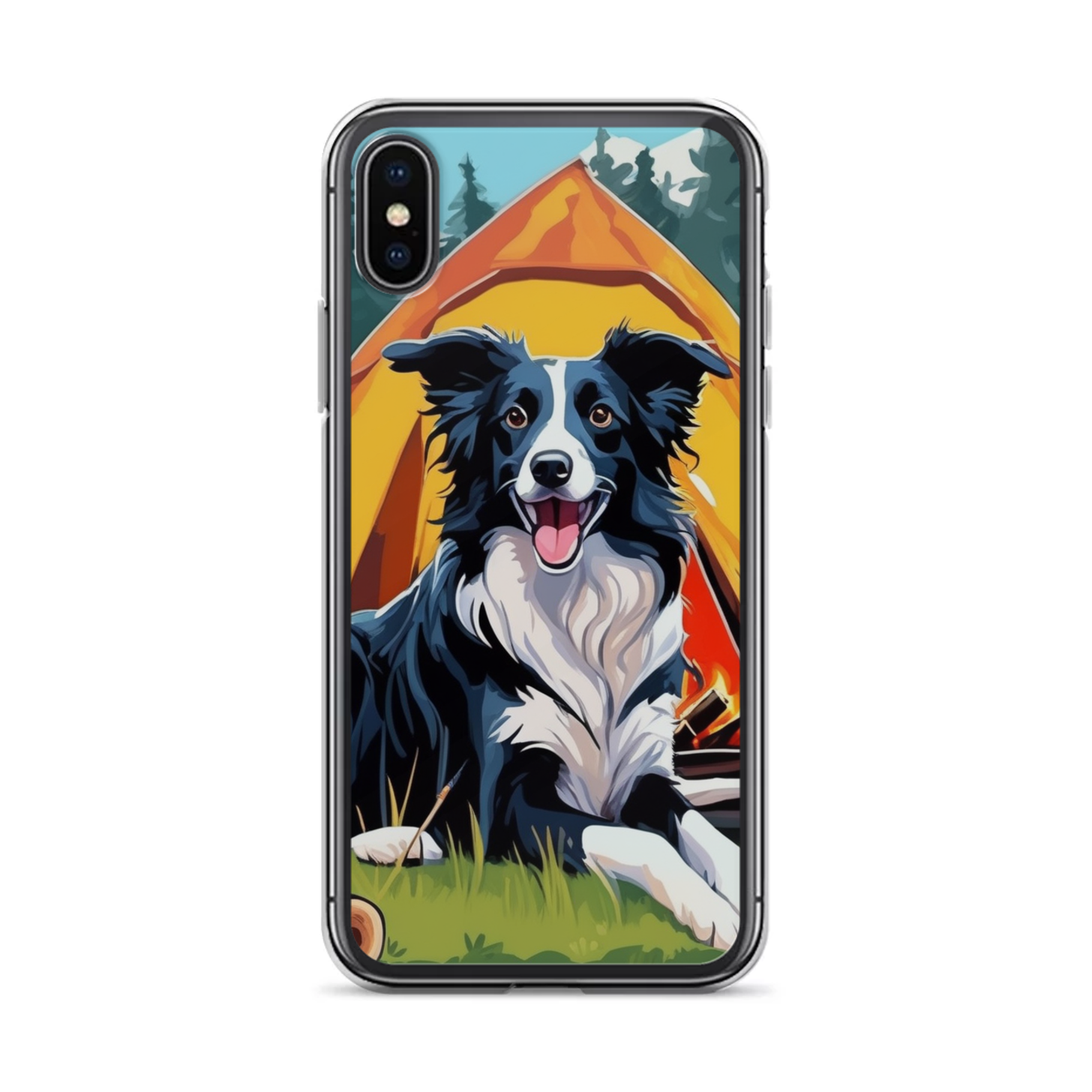 PugMug Custom Border Collie iPhone Case