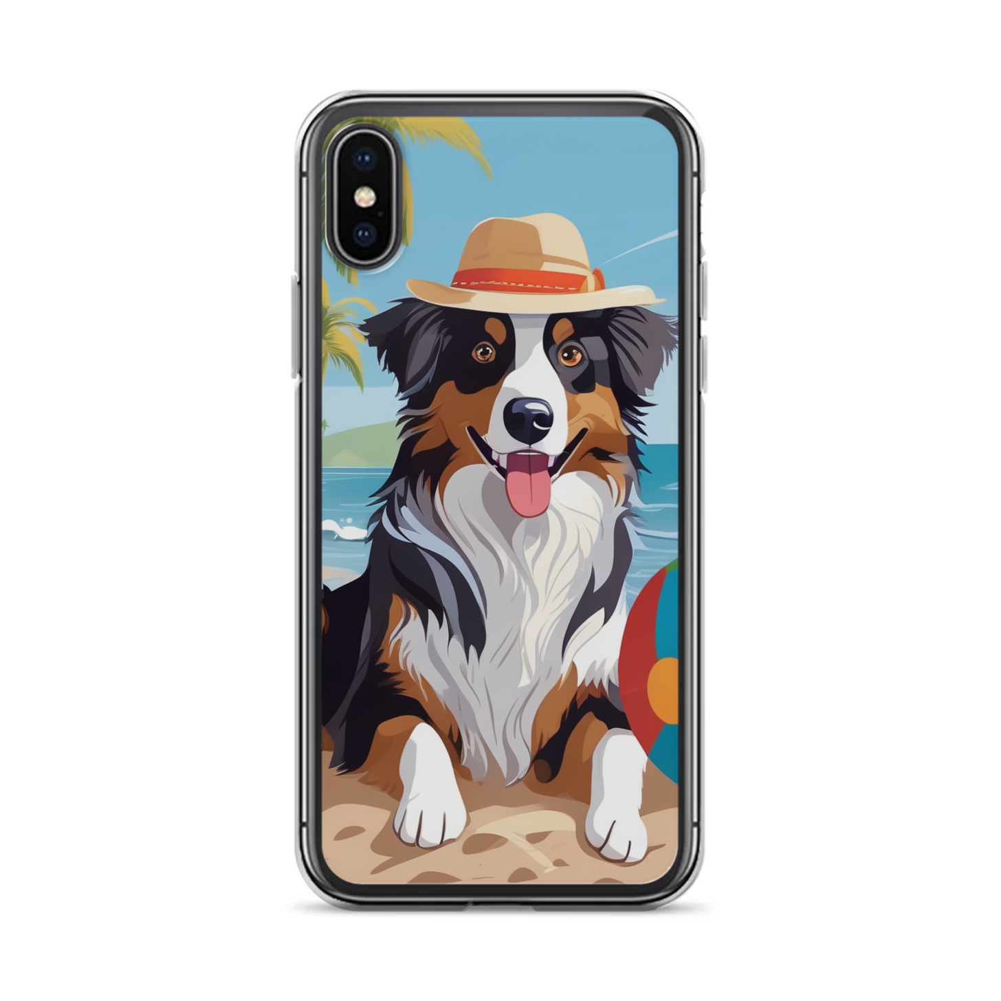 PugMug Custom Australian Shepherd Dog iPhone Case