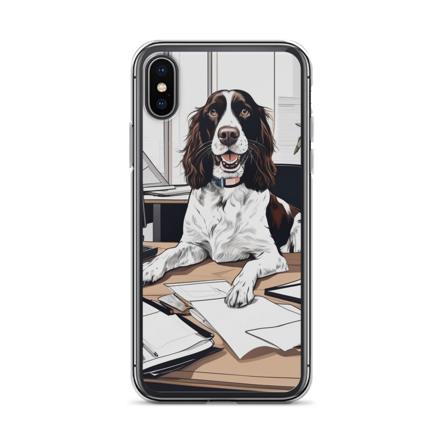 PugMug Custom English Springer Spaniel iPhone Case