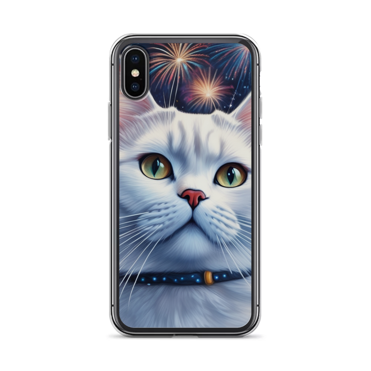 PugMug Custom White British Shorthair Cat iPhone Case