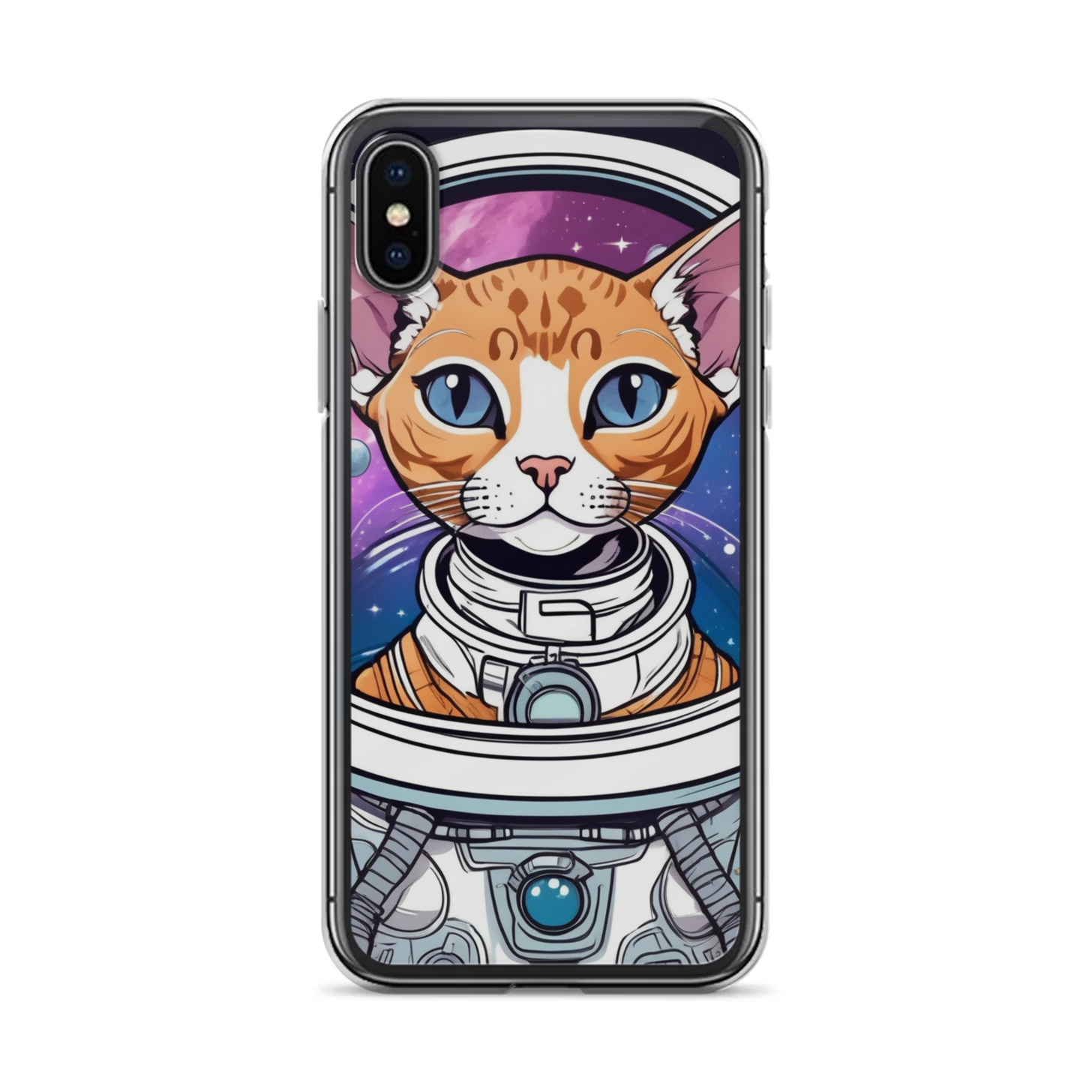 PugMug Custom Tabby Devon Rex Cat iPhone Case
