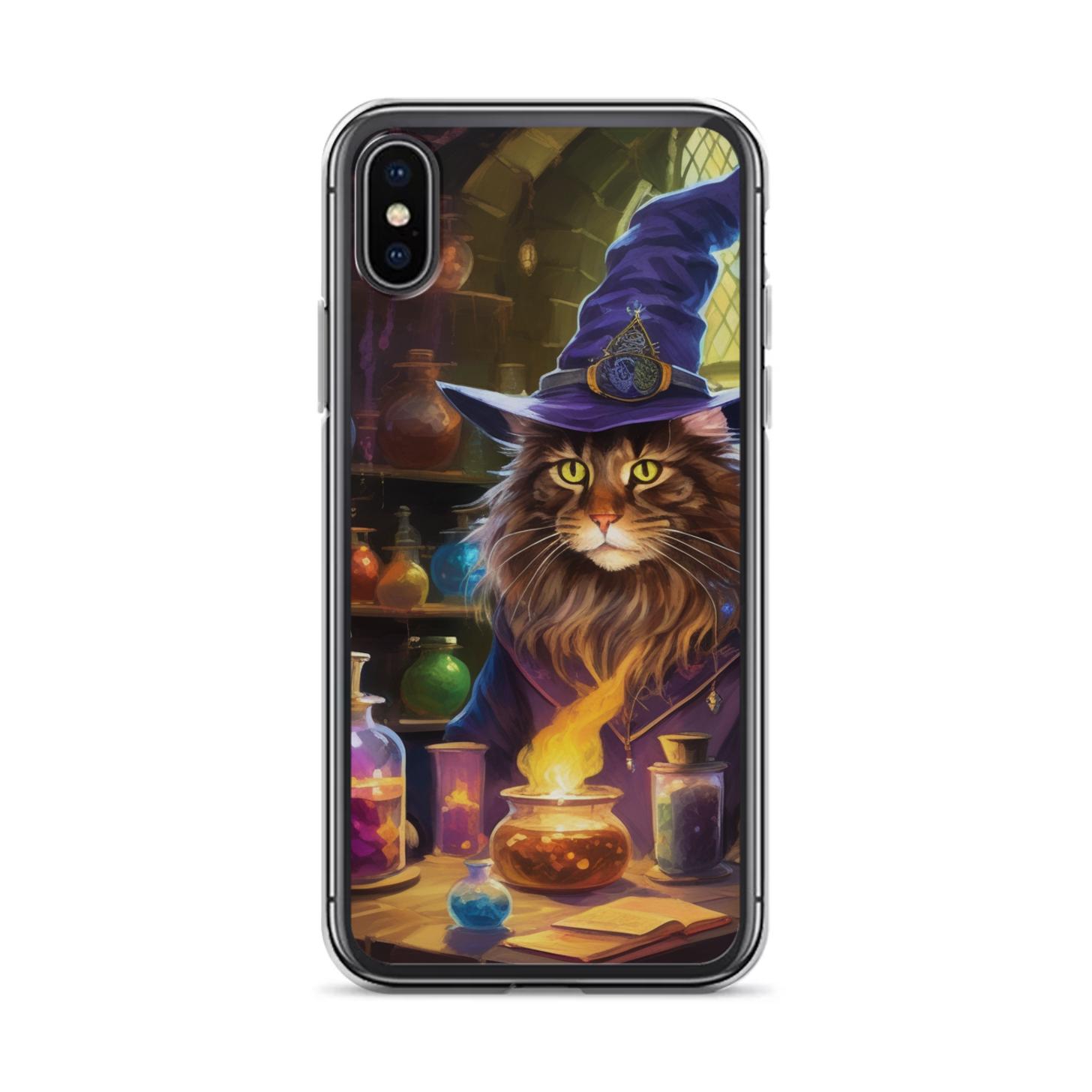 PugMug Custom Tabby Maine Coon Cat iPhone Case