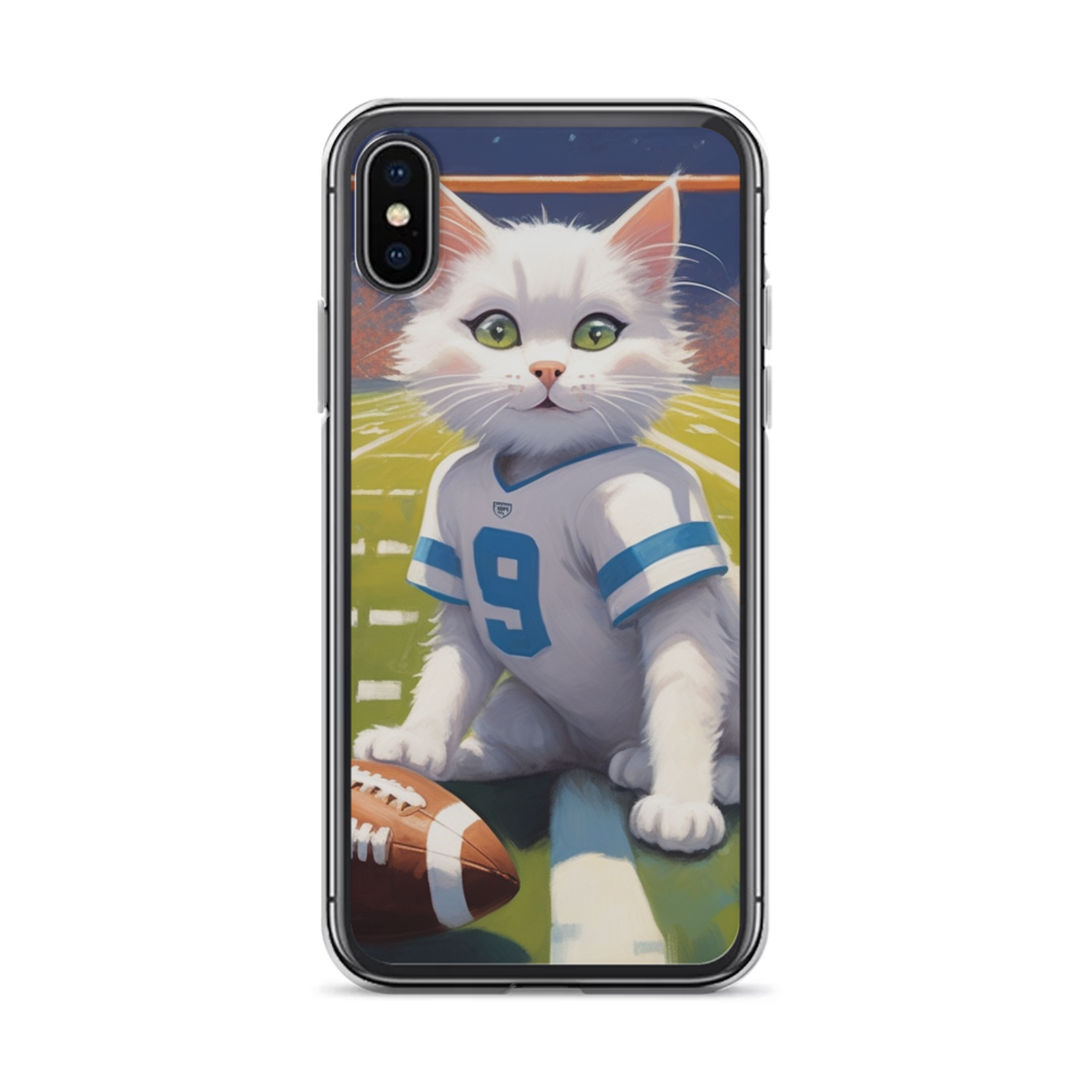 PugMug Custom White Companion Cat iPhone Case