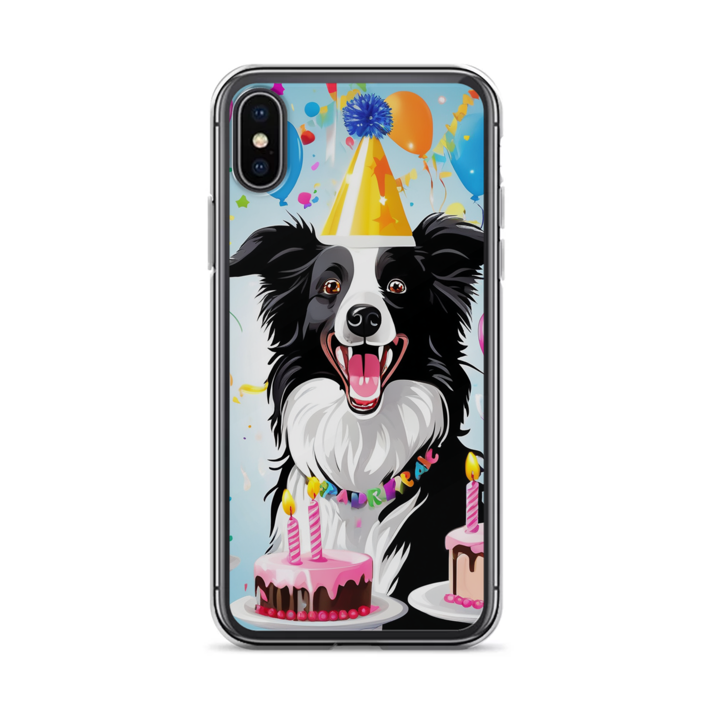 PugMug Custom Border Collie iPhone Case