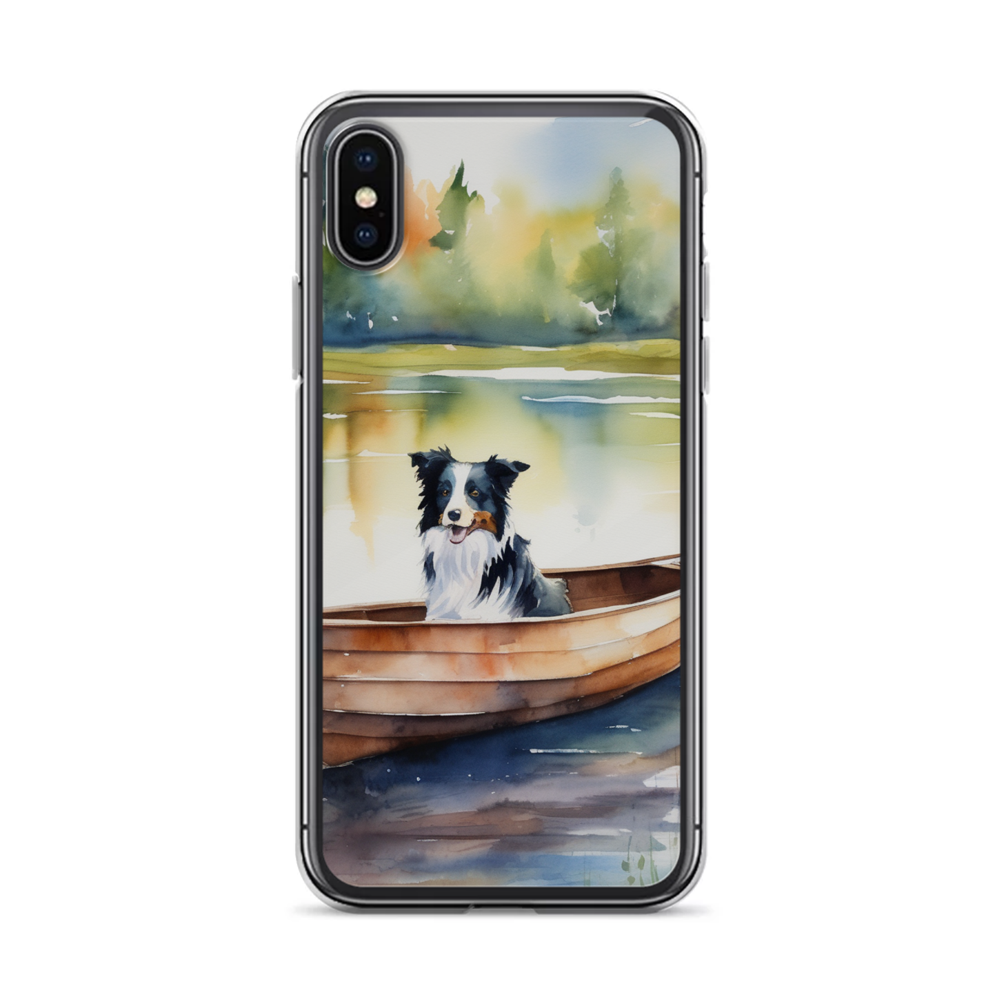 PugMug Custom Border Collie iPhone Case