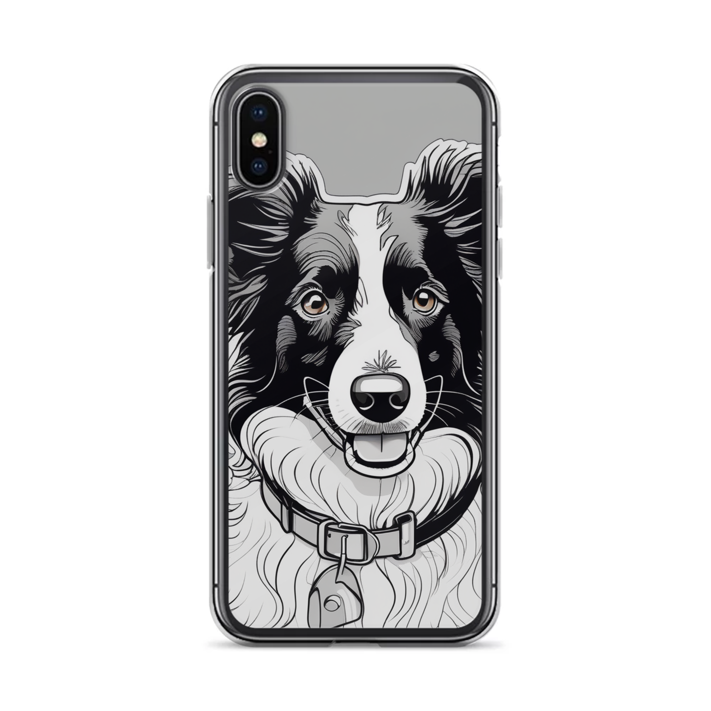 PugMug Custom Border Collie iPhone Case