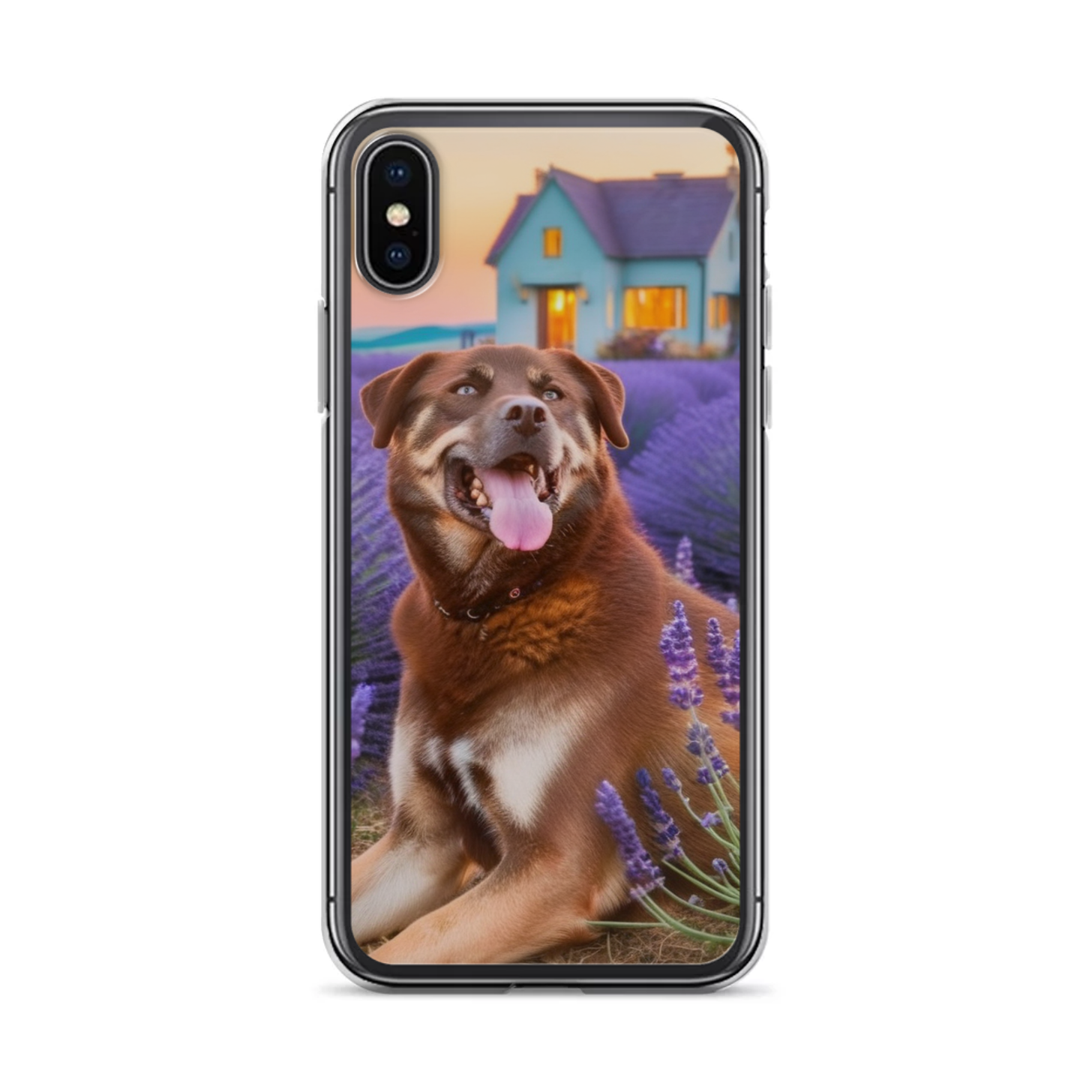PugMug Custom Blue iPhone Case