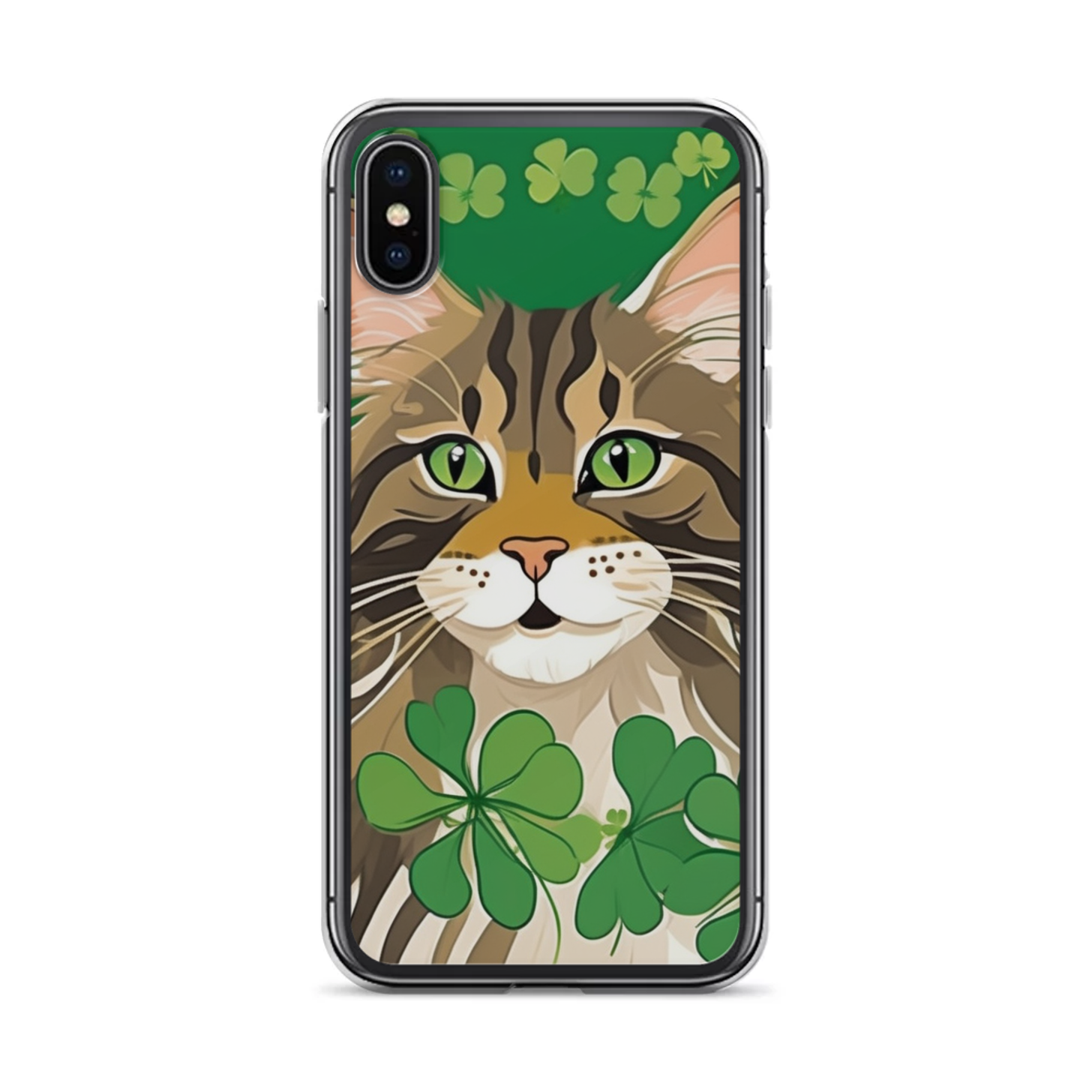 PugMug Custom Tabby Maine Coon Cat iPhone Case
