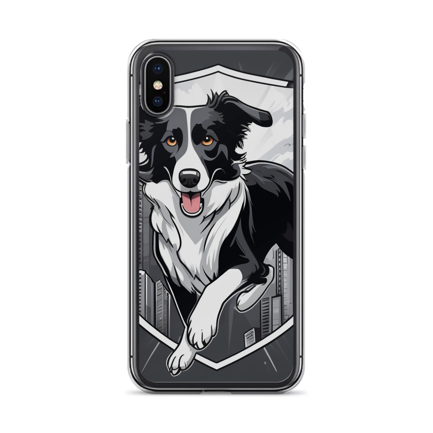 PugMug Custom Border Collie iPhone Case