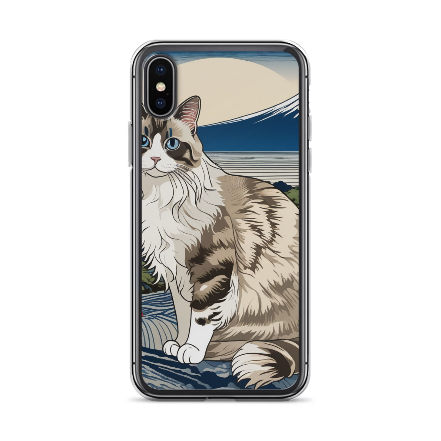 PugMug Custom Tabby Ragdoll Cat iPhone Case