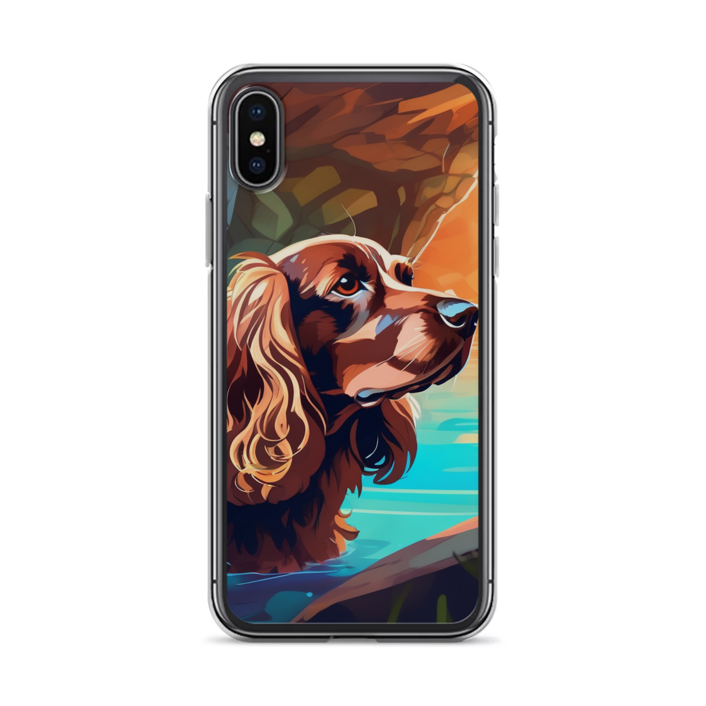 PugMug Custom English Cocker Spaniel iPhone Case