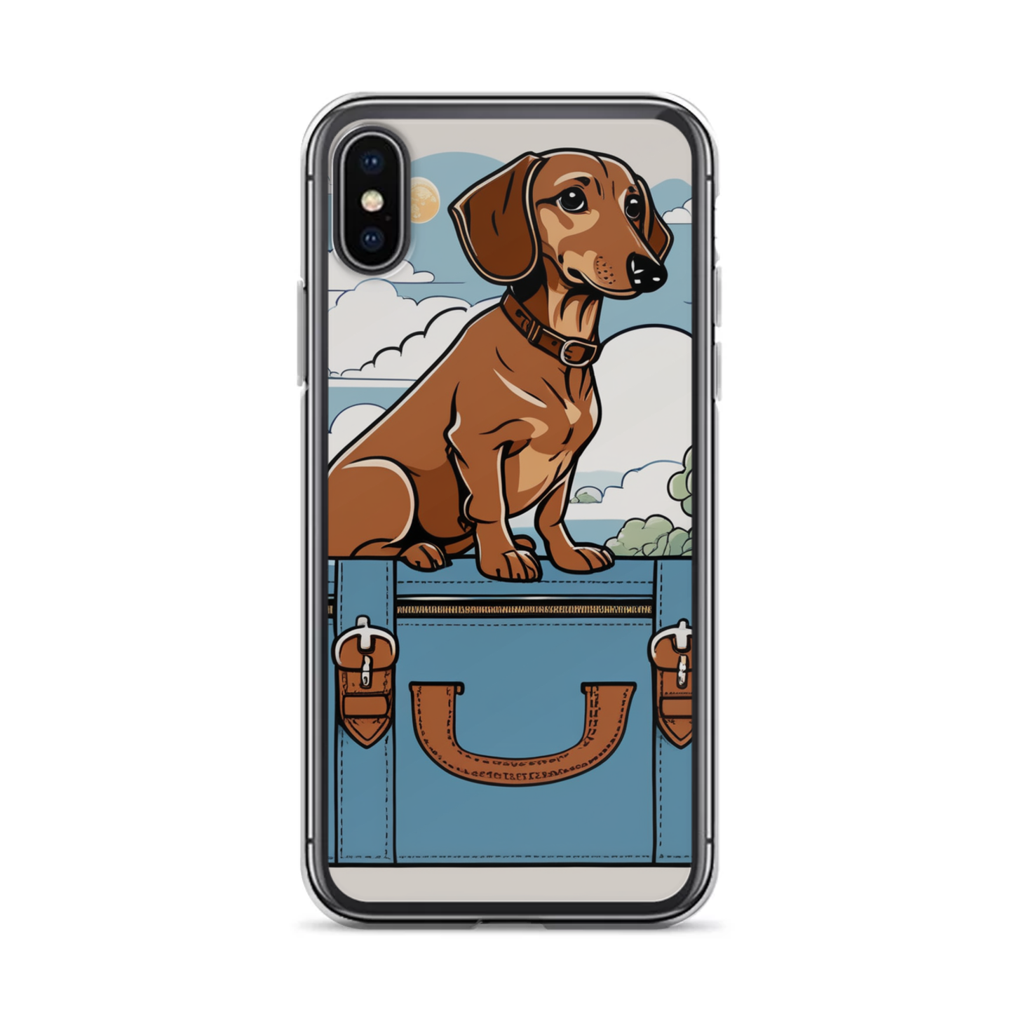 PugMug Custom Tan Dachshund iPhone Case