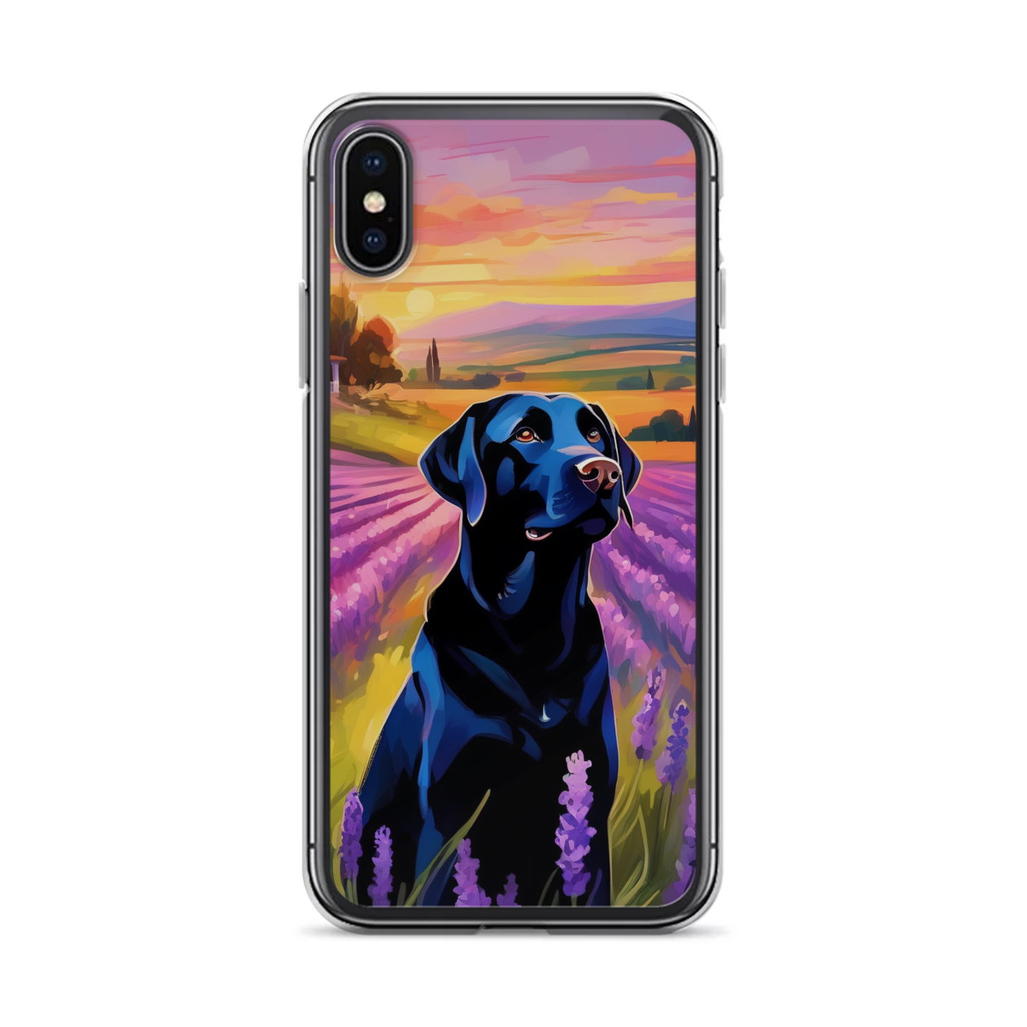 PugMug Custom Black Labrador Retriever iPhone Case