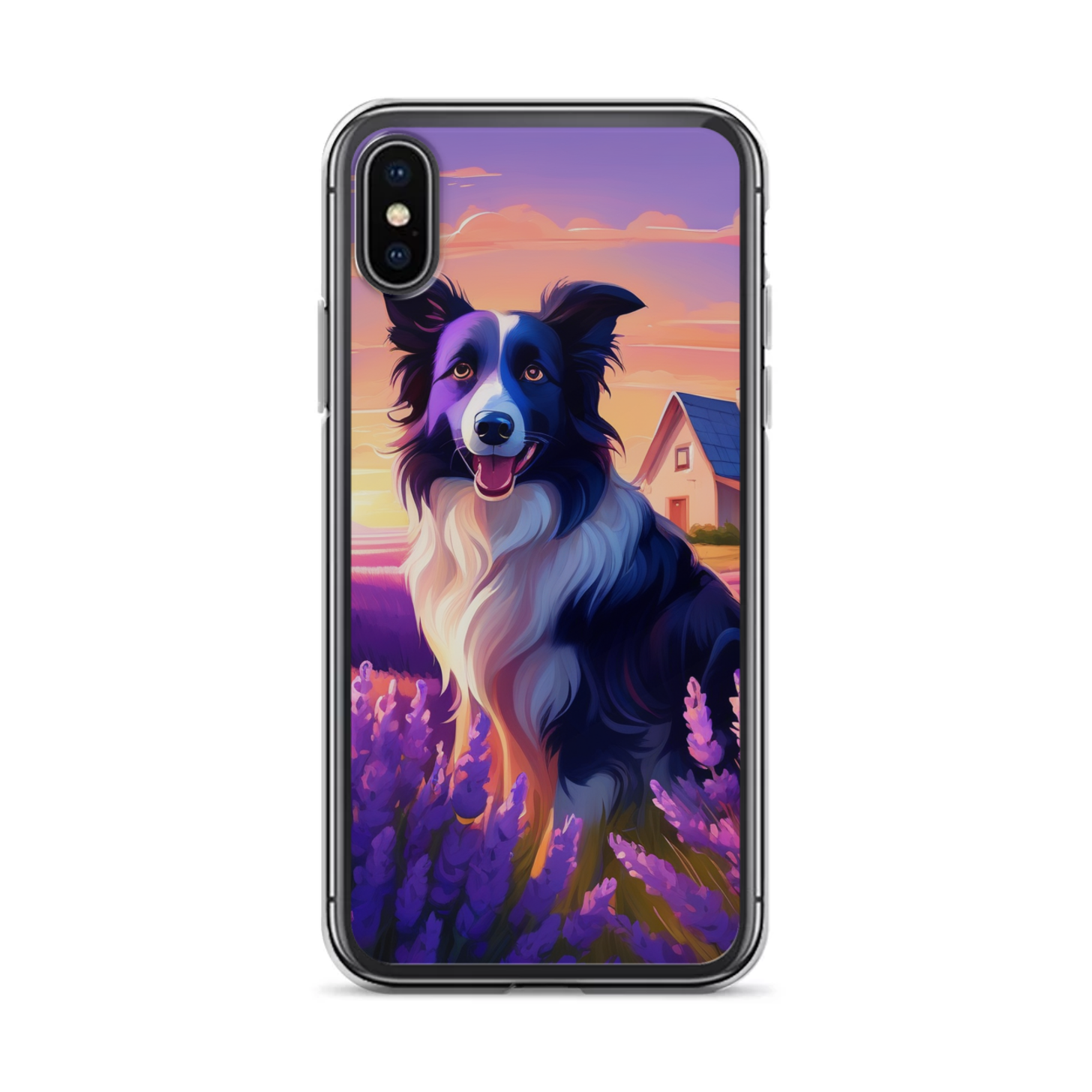 PugMug Custom Border Collie iPhone Case