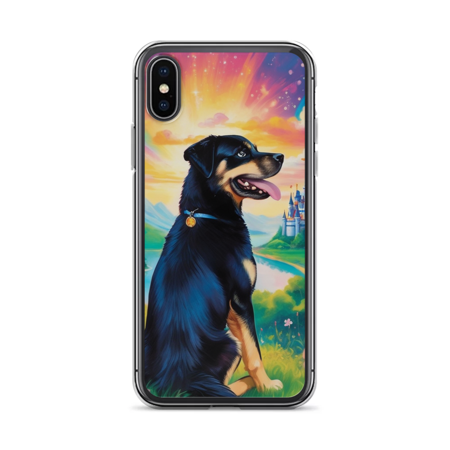 PugMug Custom Blue iPhone Case