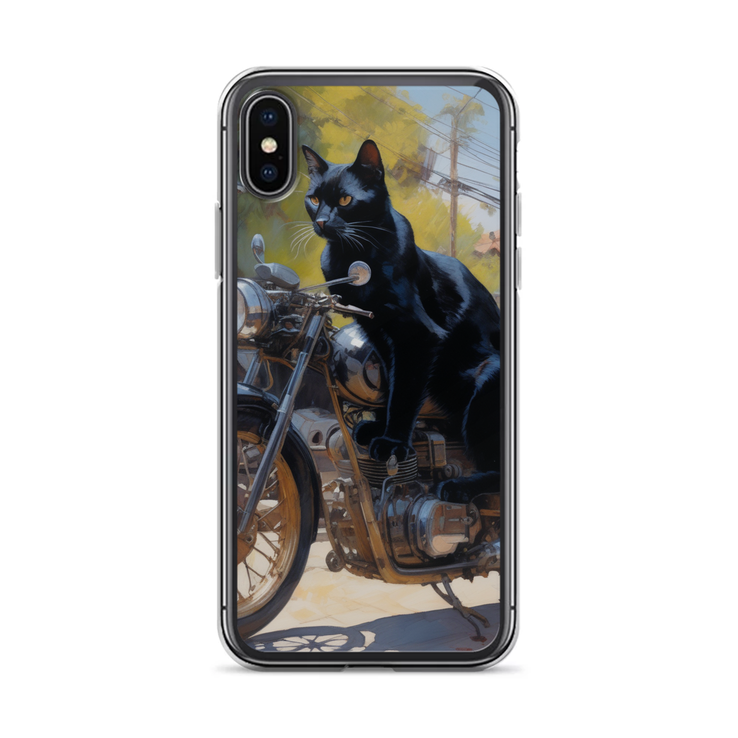 PugMug Custom Black Exotic Cat iPhone Case