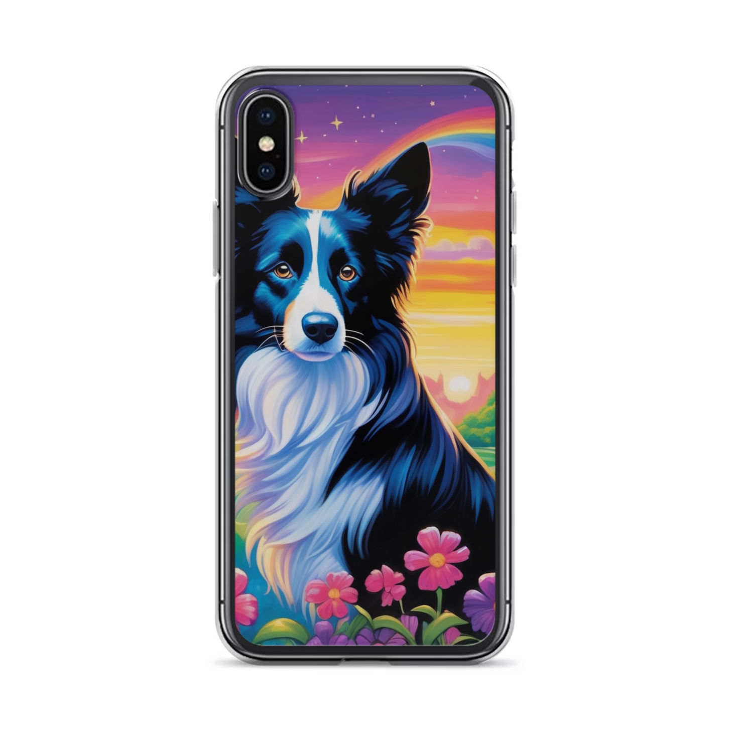PugMug Custom Border Collie iPhone Case