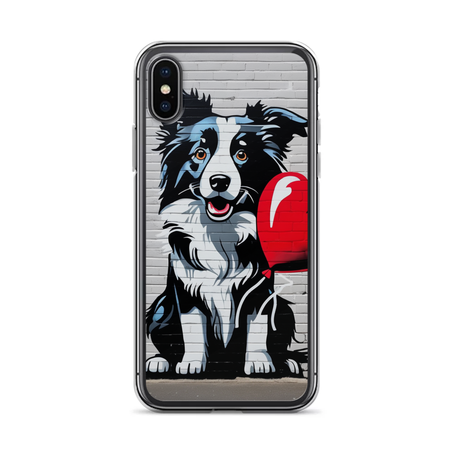 PugMug Custom Border Collie iPhone Case