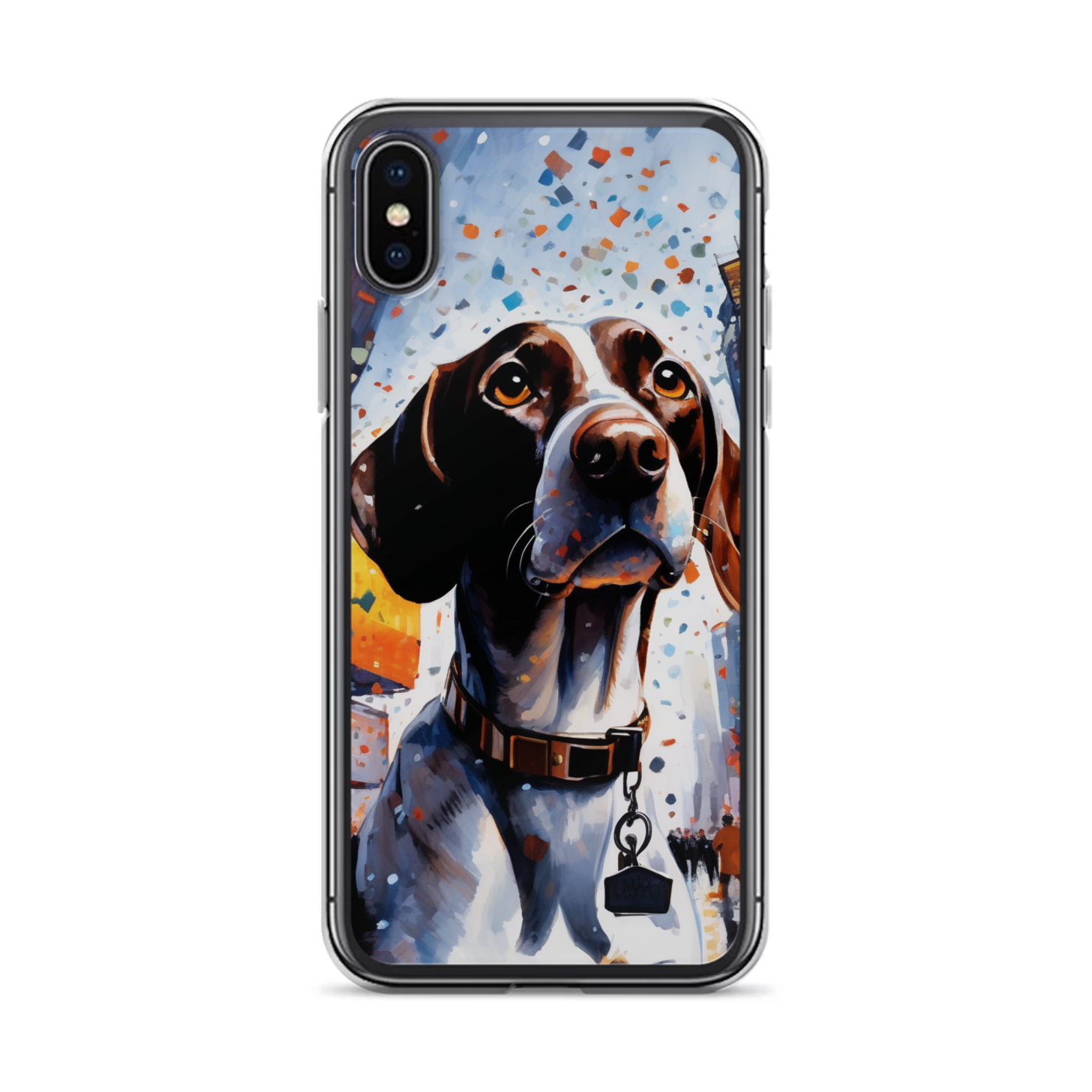 PugMug Custom Pointer Dog iPhone Case