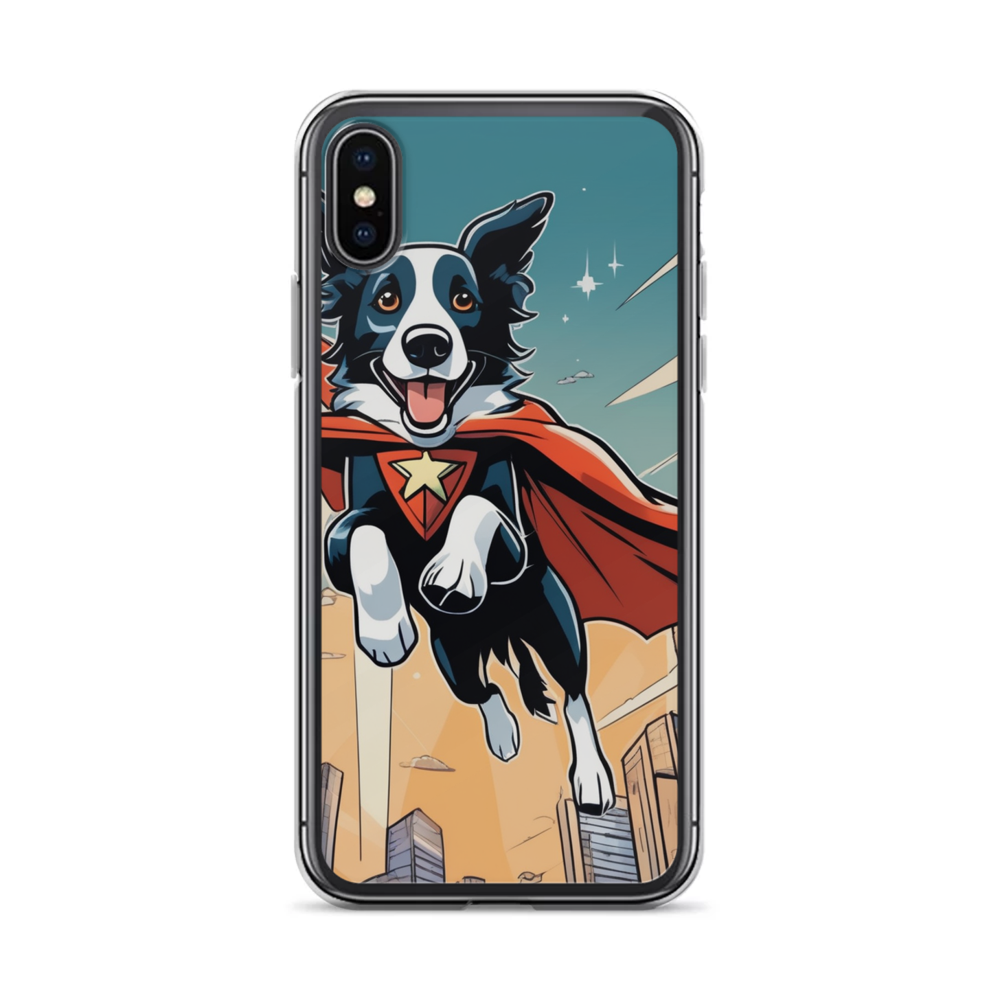 PugMug Custom Border Collie iPhone Case