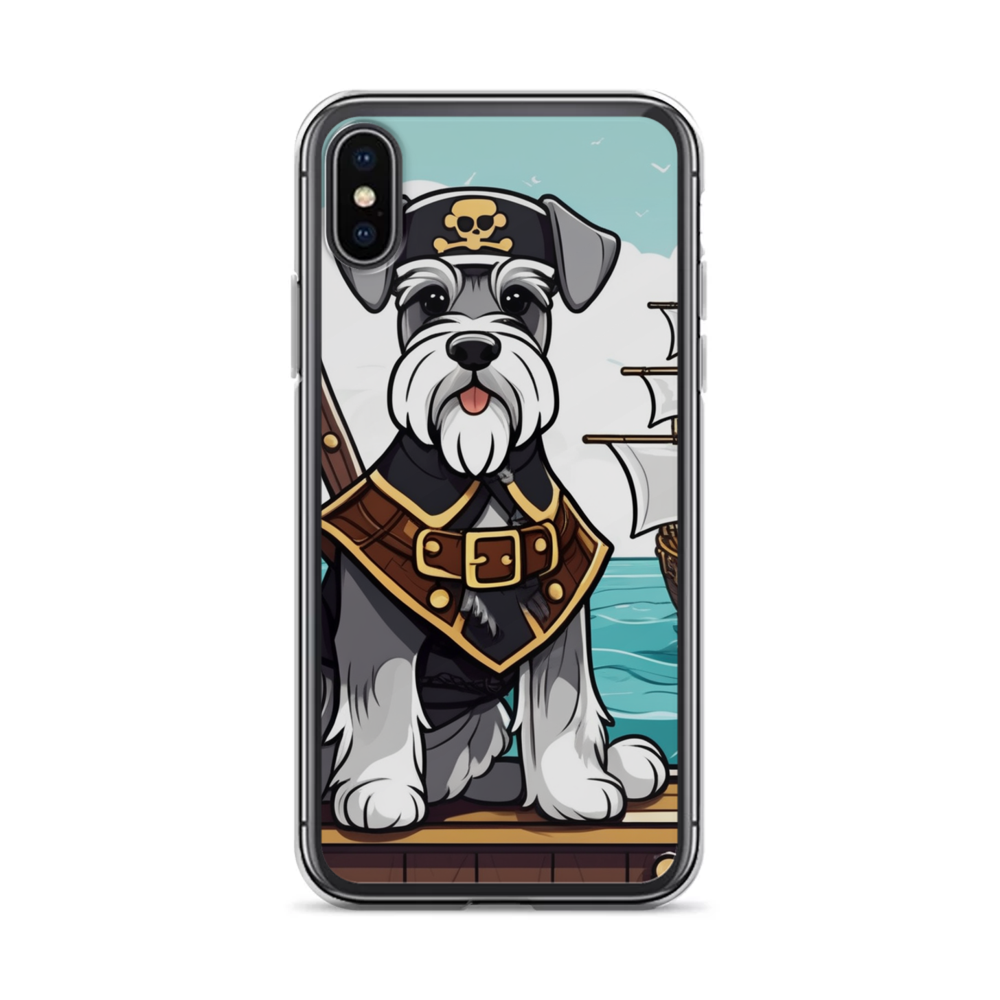 PugMug Custom Miniature Schnauzer iPhone Case