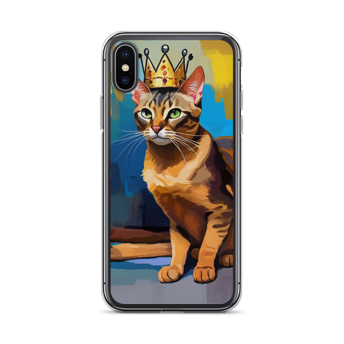 PugMug Custom Tabby Abyssinian Cat iPhone Case