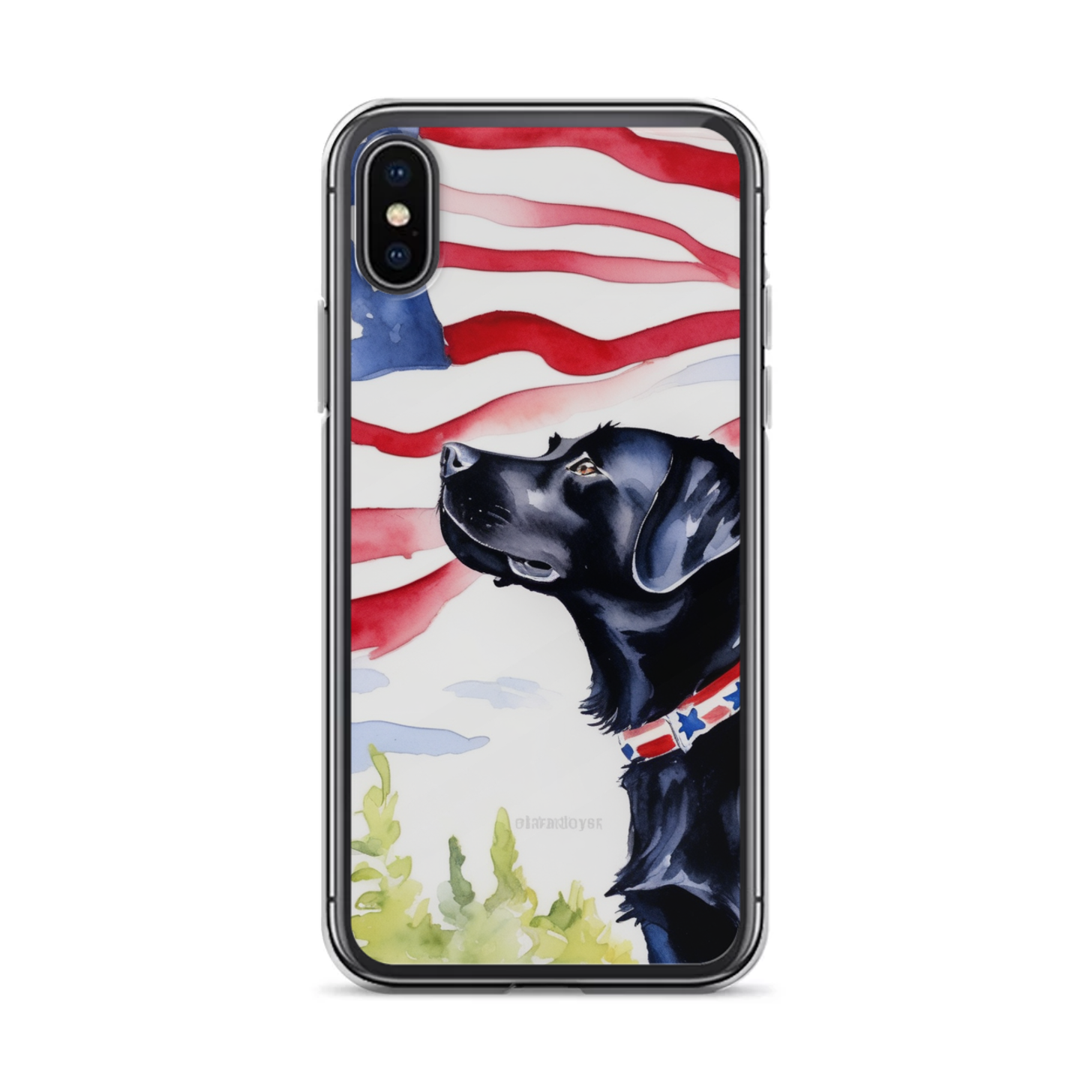 PugMug Custom Black Labrador Retriever iPhone Case