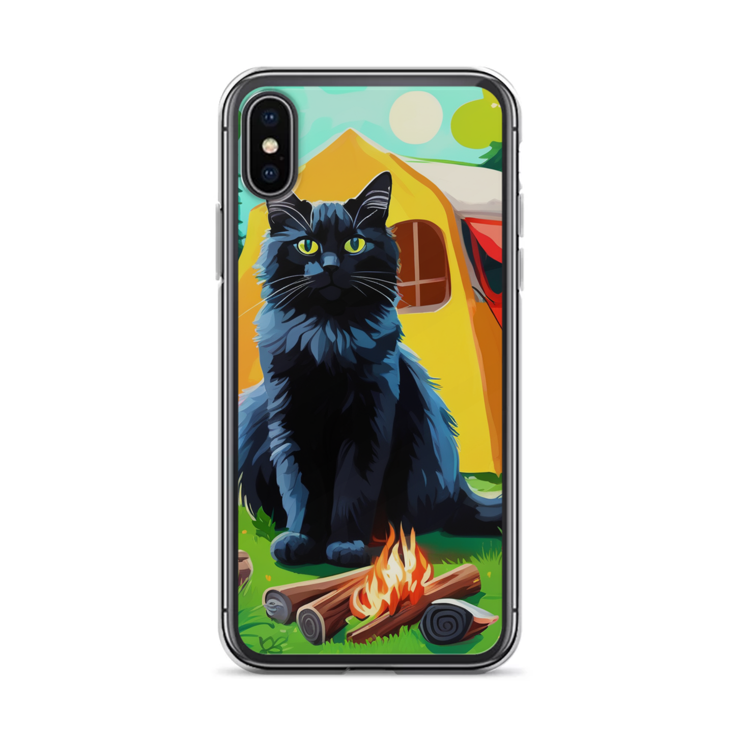 PugMug Custom Black Ragdoll Cat iPhone Case