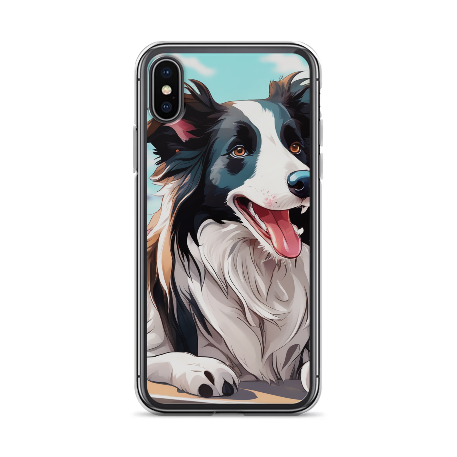 PugMug Custom Border Collie iPhone Case