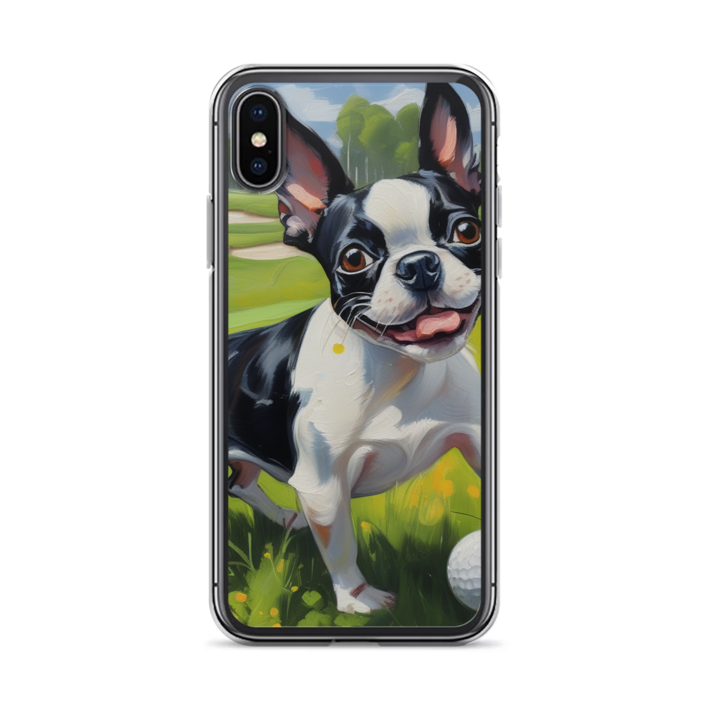 PugMug Custom Boston Terrier iPhone Case
