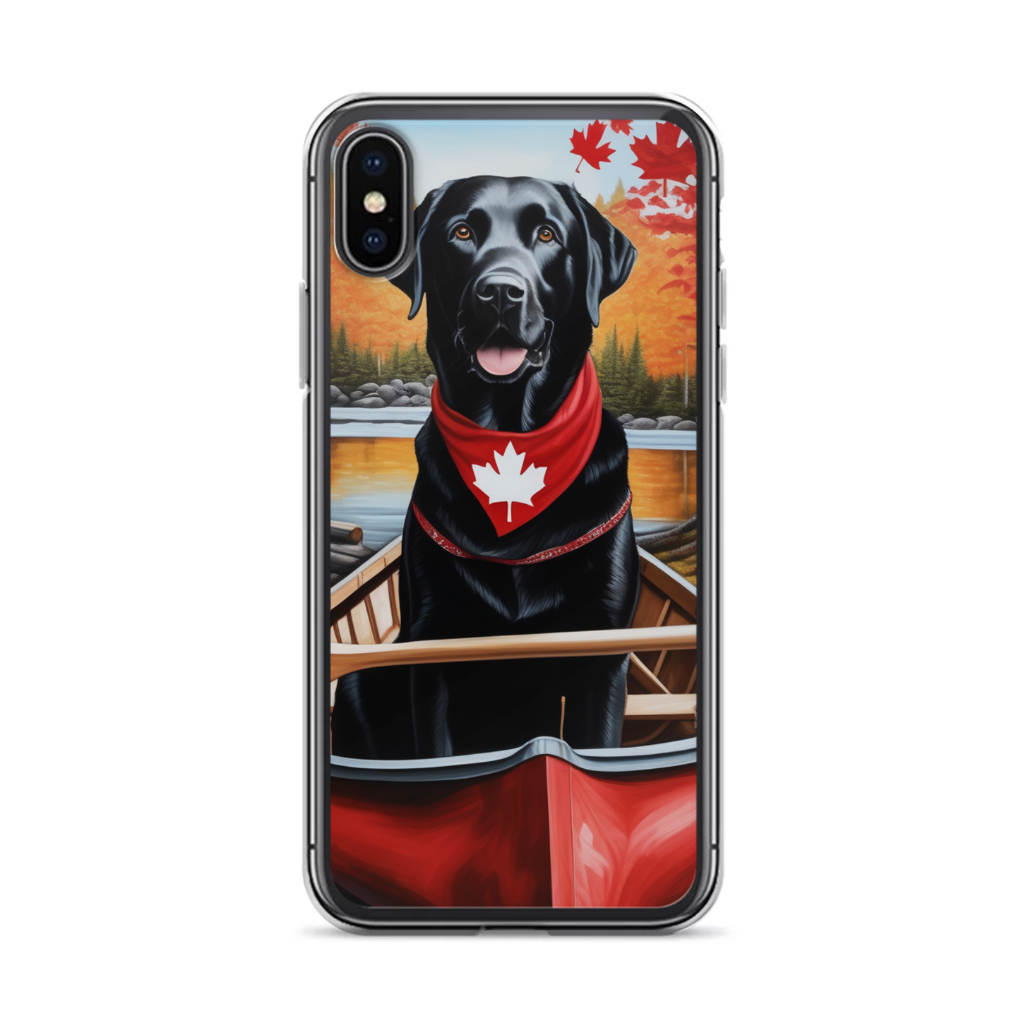 PugMug Custom Black Labrador Retriever iPhone Case
