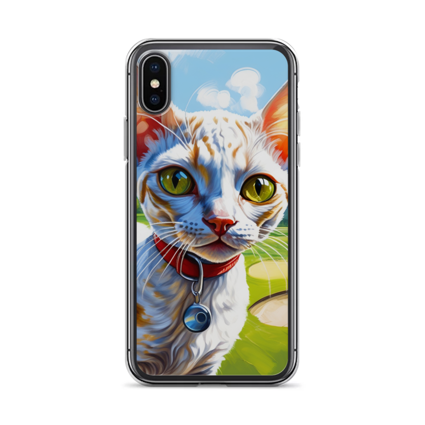 PugMug Custom Tabby Devon Rex Cat iPhone Case