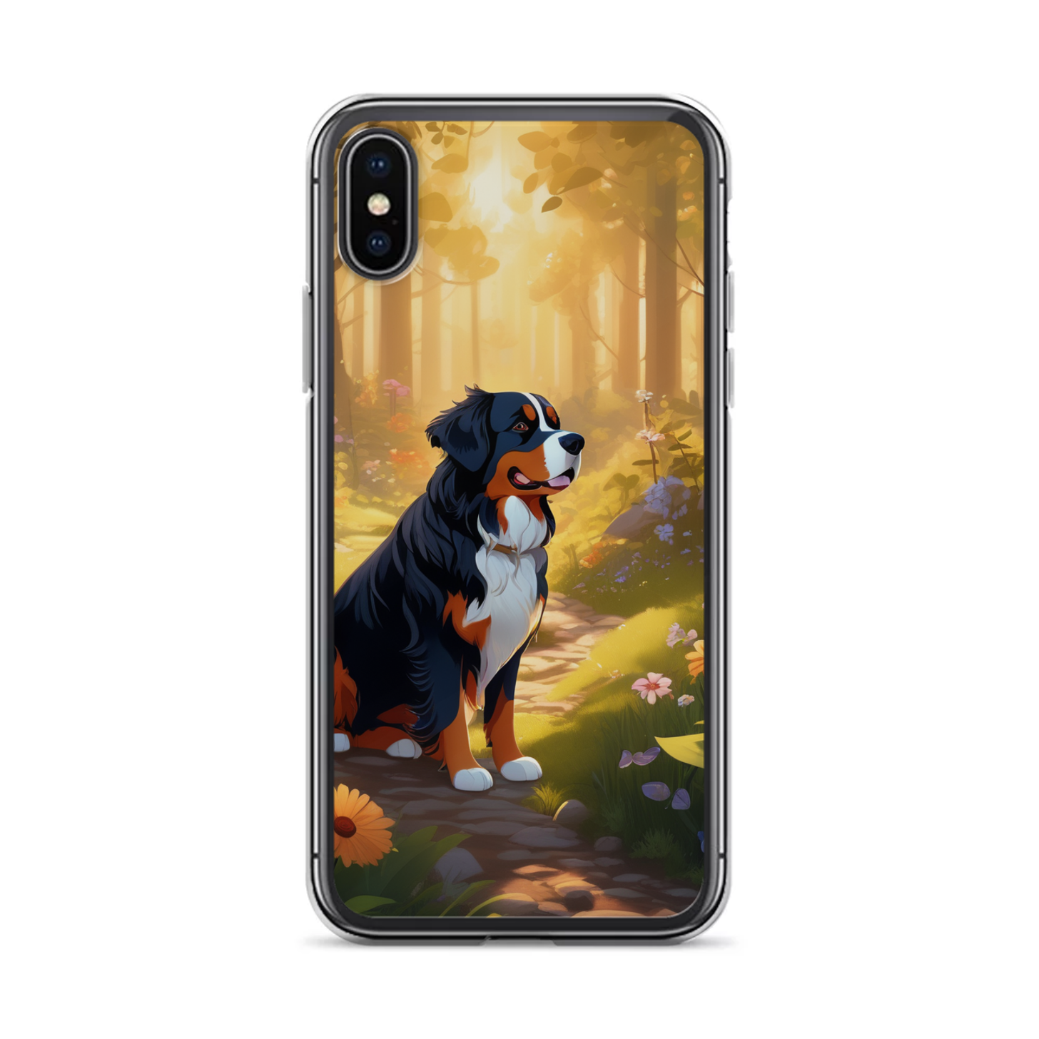 PugMug Custom Bernese Mountain Dog iPhone Case