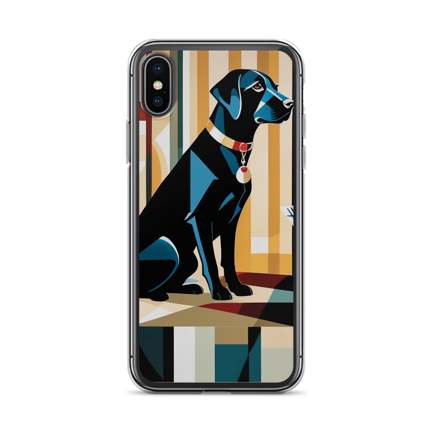 PugMug Custom Black Labrador Retriever iPhone Case