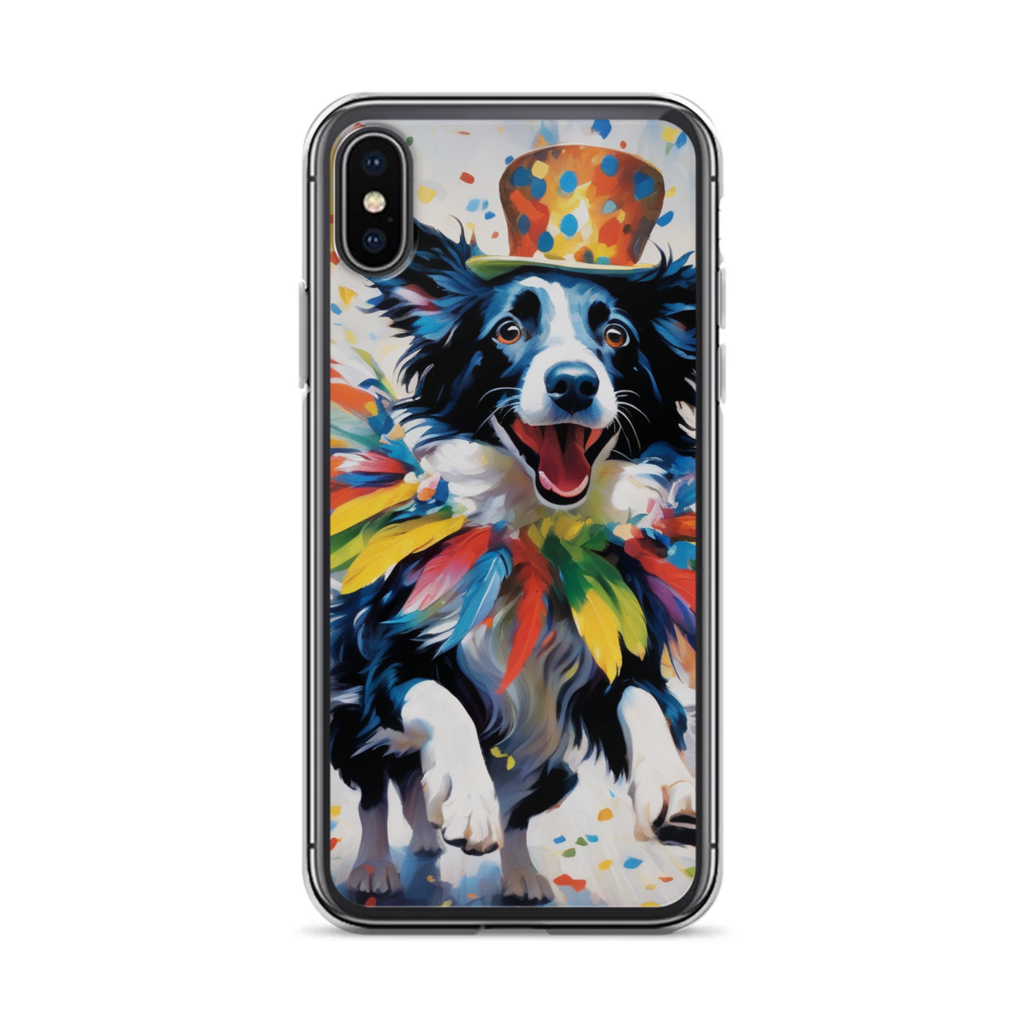 PugMug Custom Border Collie iPhone Case