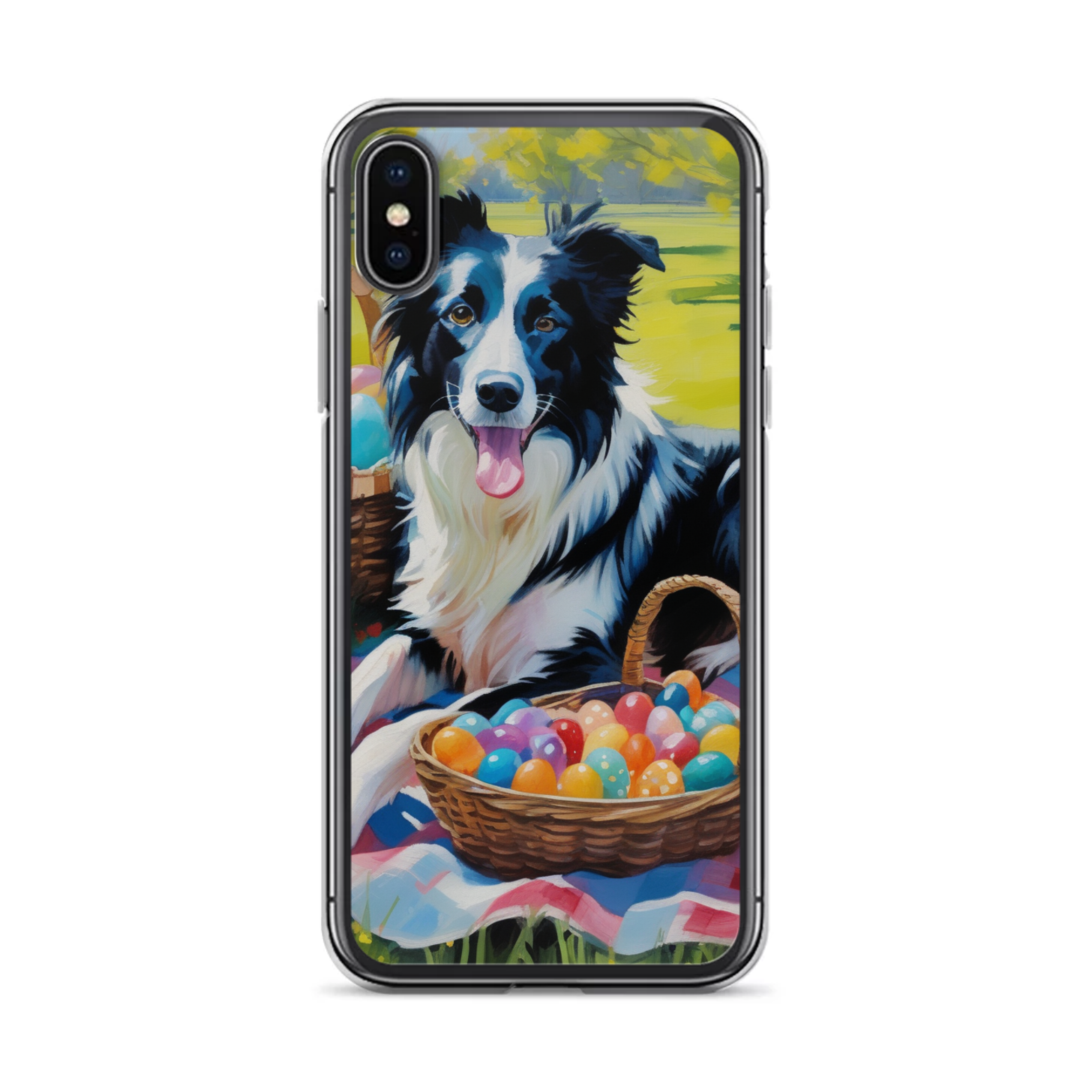 PugMug Custom Border Collie iPhone Case