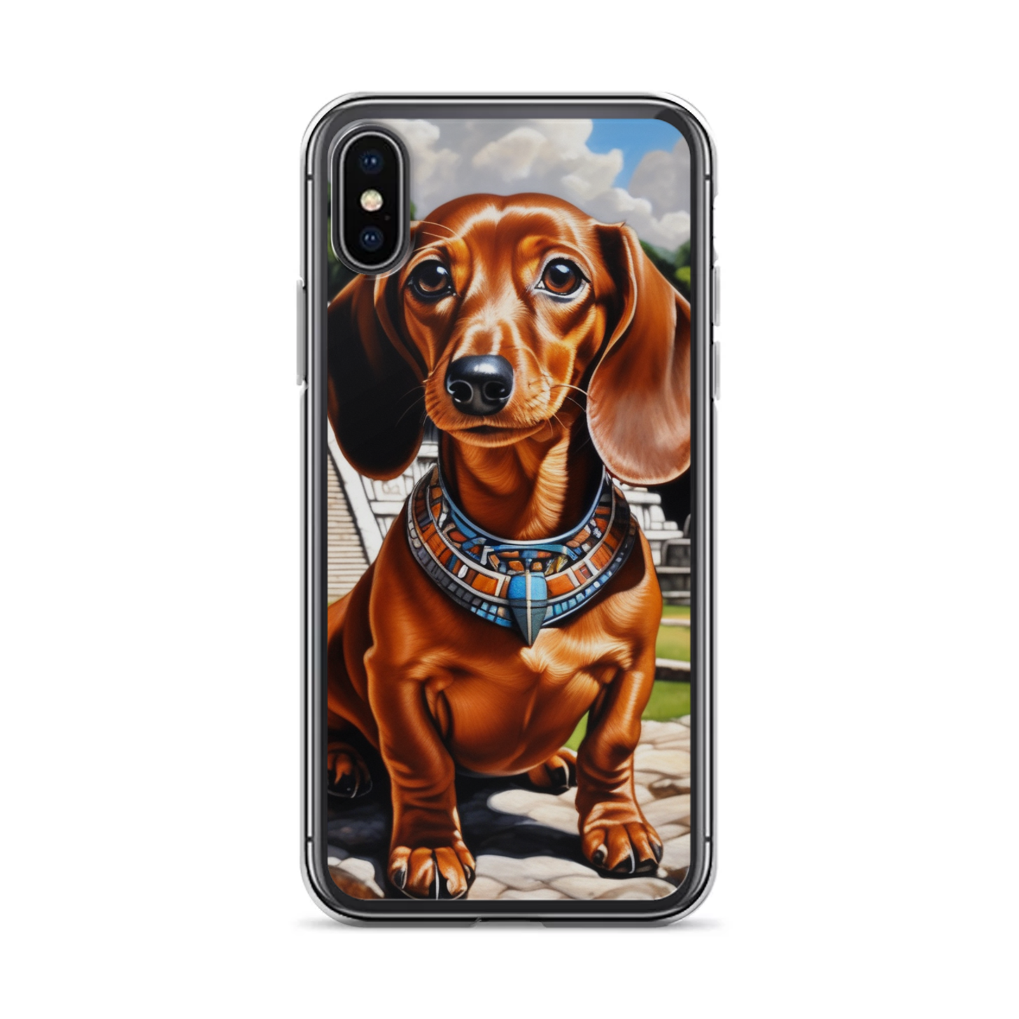 PugMug Custom Tan Dachshund iPhone Case