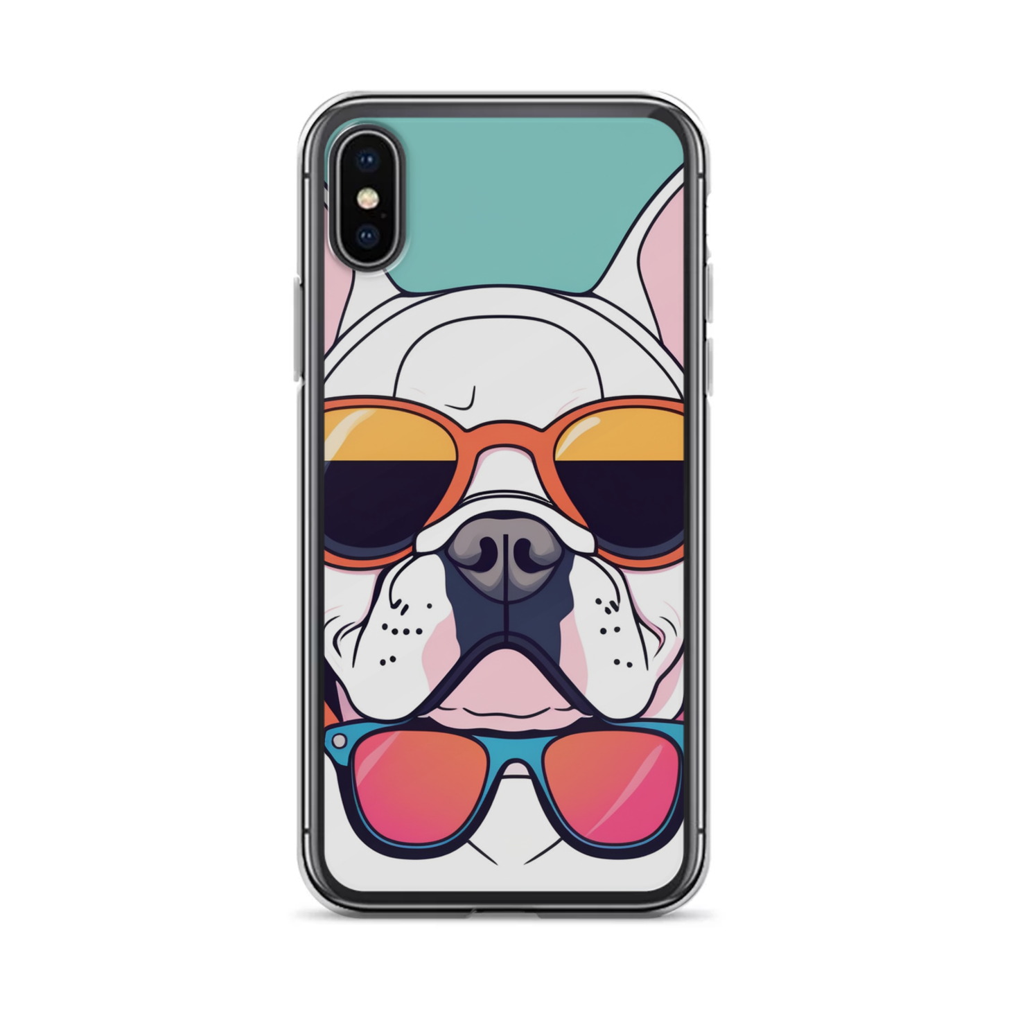 PugMug Custom White French Bulldog iPhone Case