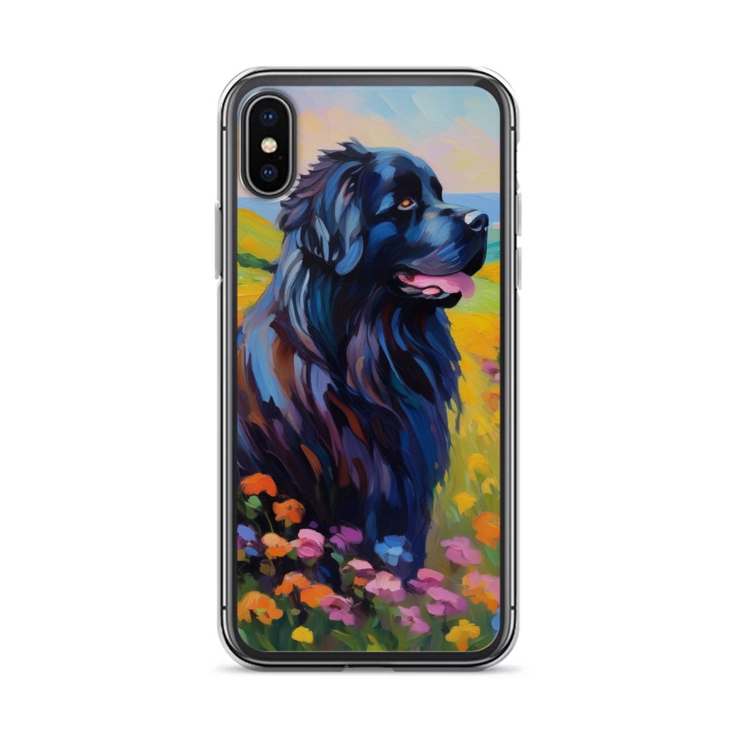 PugMug Custom Newfoundland iPhone Case