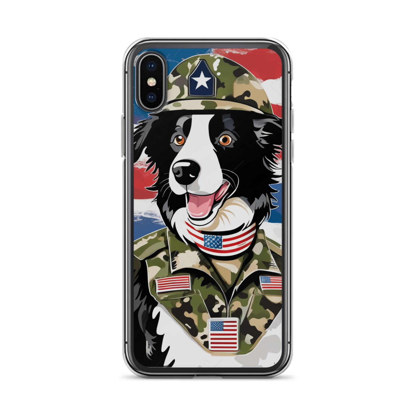 PugMug Custom Border Collie iPhone Case