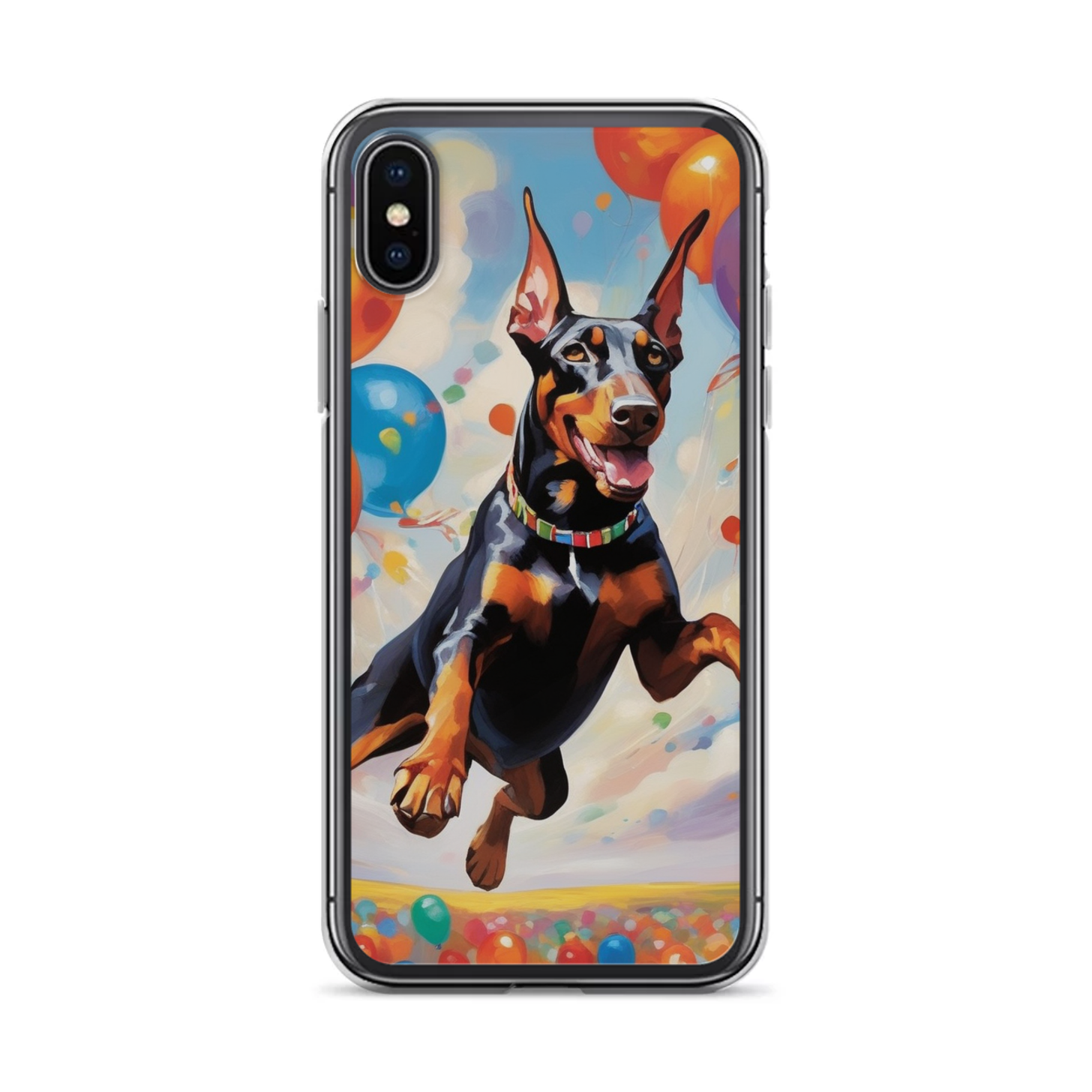 PugMug Custom Doberman Pinscher iPhone Case