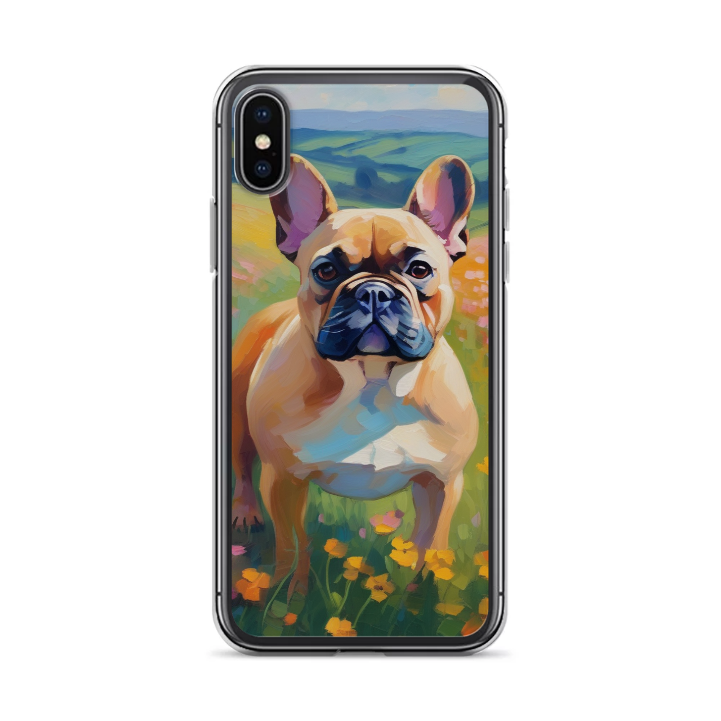 PugMug Custom Tan French Bulldog iPhone Case