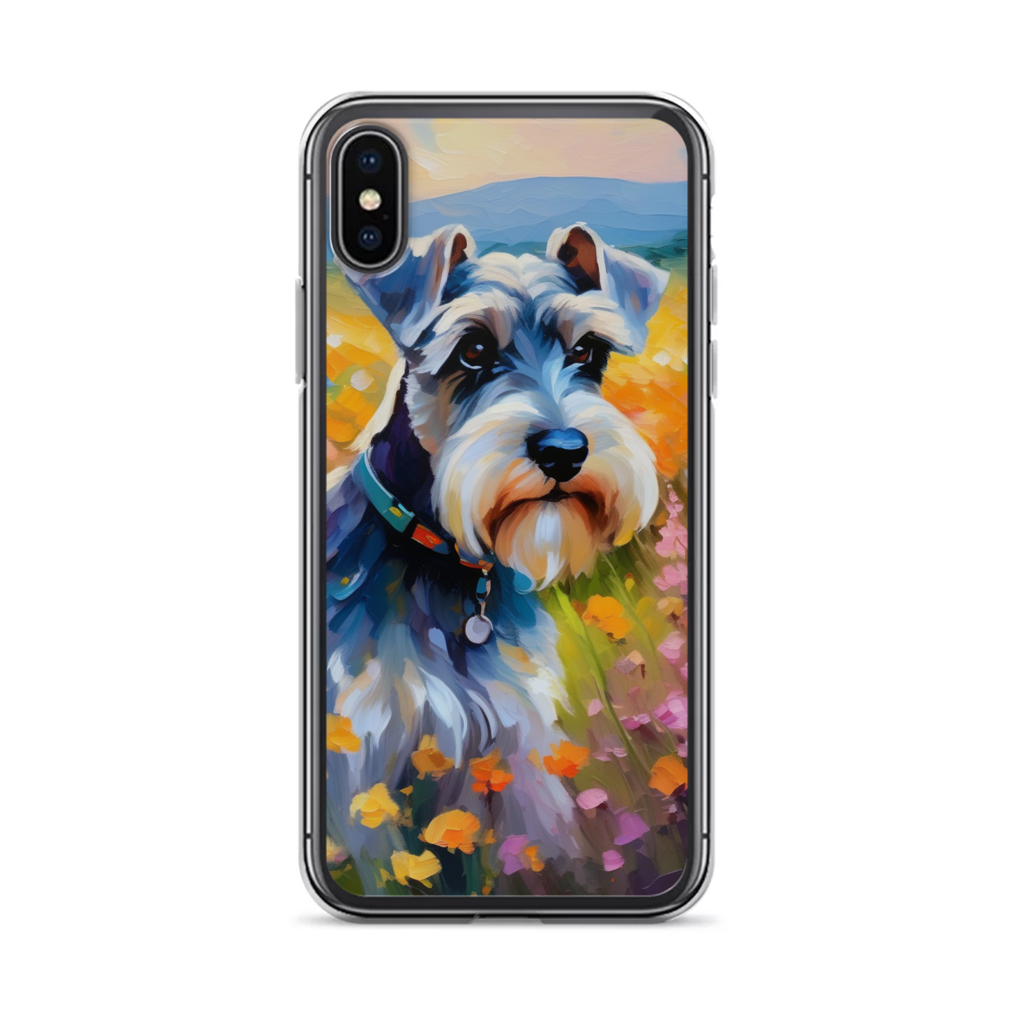 PugMug Custom Miniature Schnauzer iPhone Case