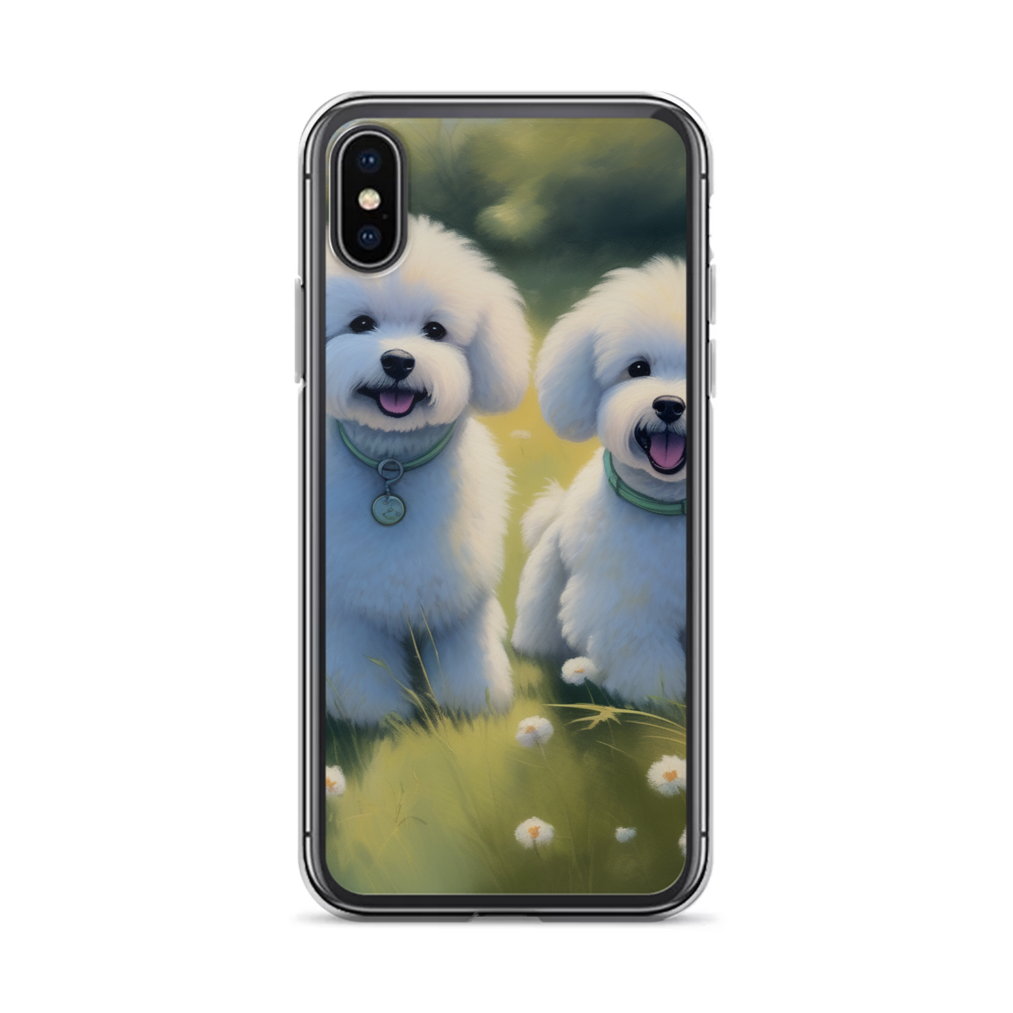 PugMug Custom Bichons Frise iPhone Case