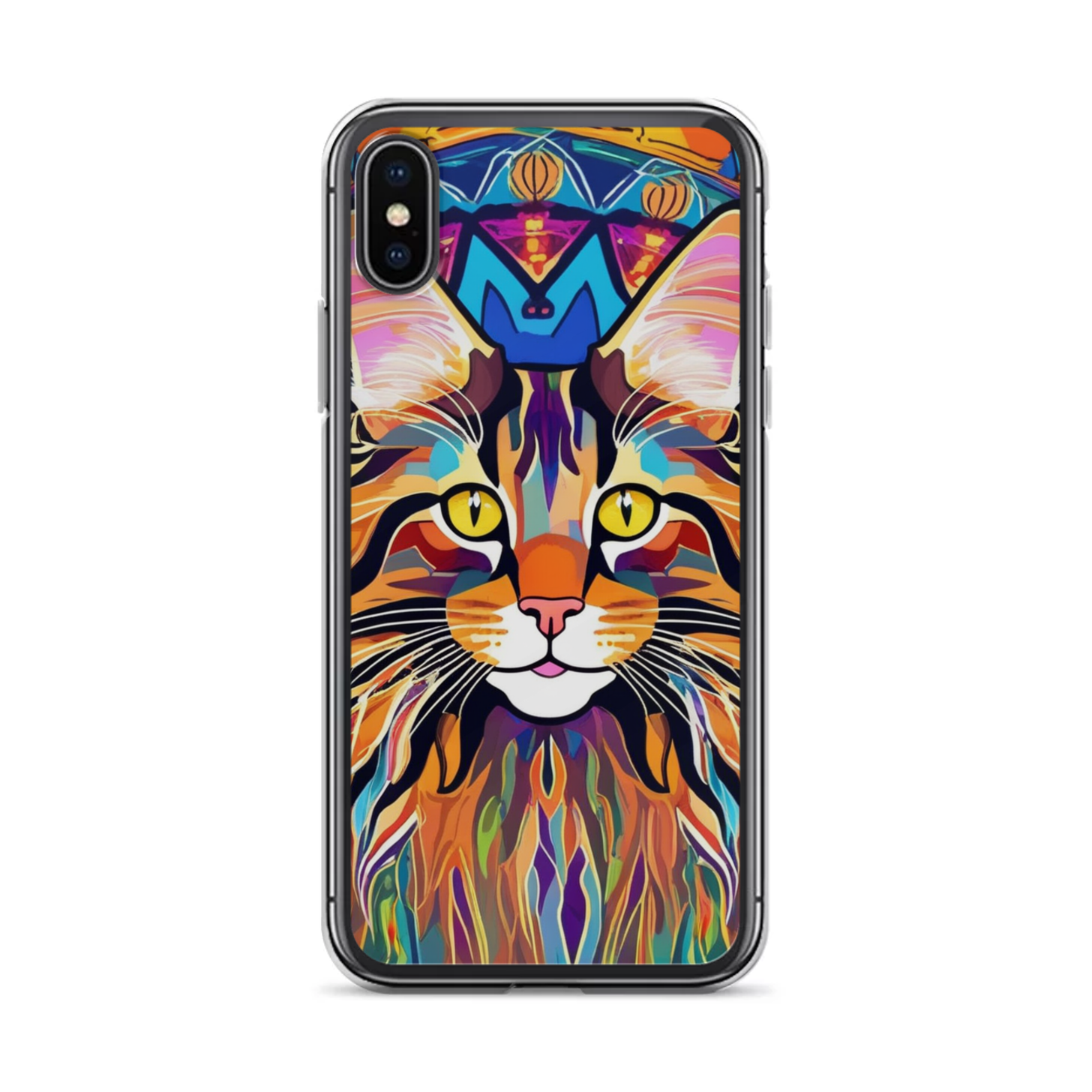 PugMug Custom Tabby Maine Coon Cat iPhone Case