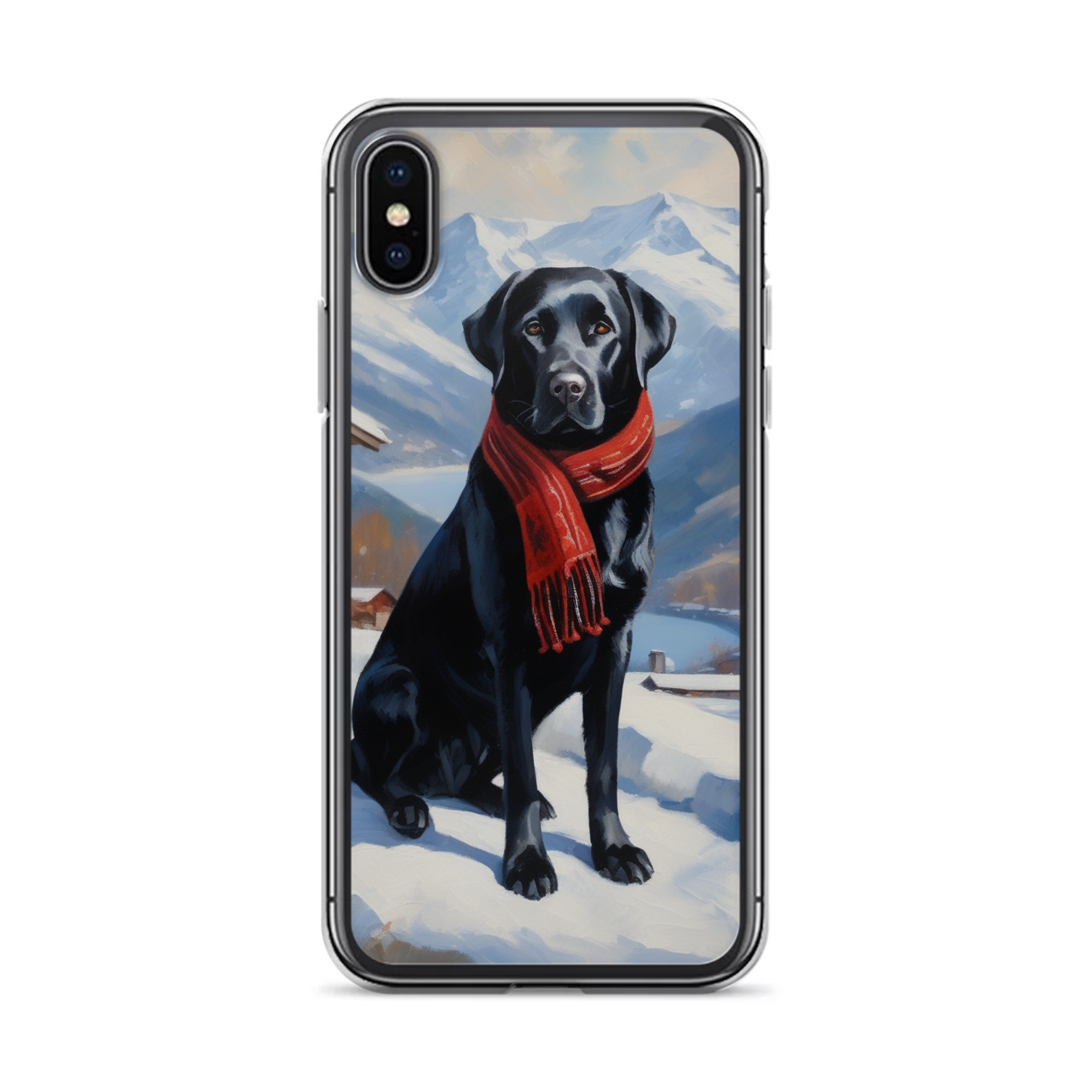 PugMug Custom Black Labrador Retriever iPhone Case