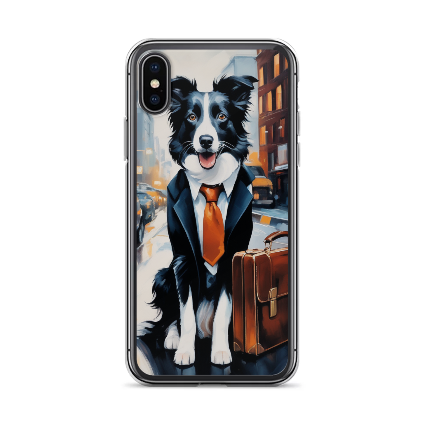 PugMug Custom Border Collie iPhone Case