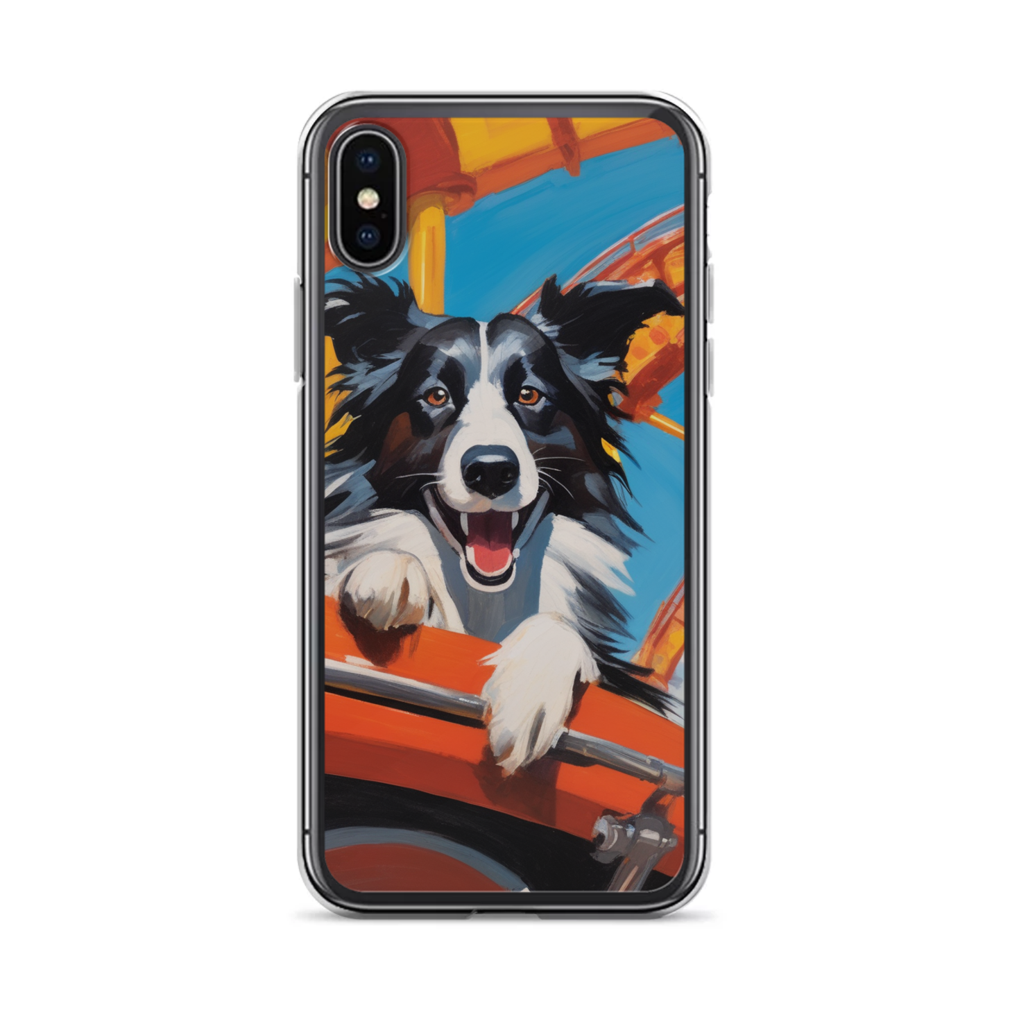 PugMug Custom Border Collie iPhone Case