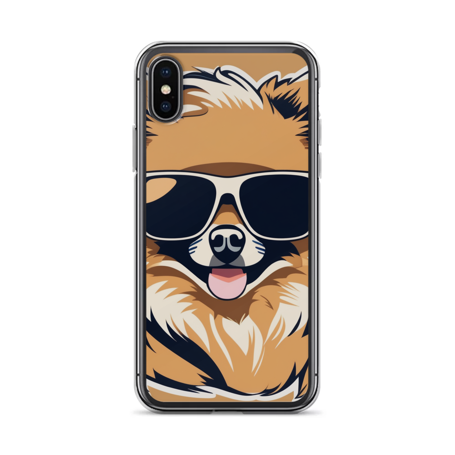 PugMug Custom Tan Pomeranian iPhone Case