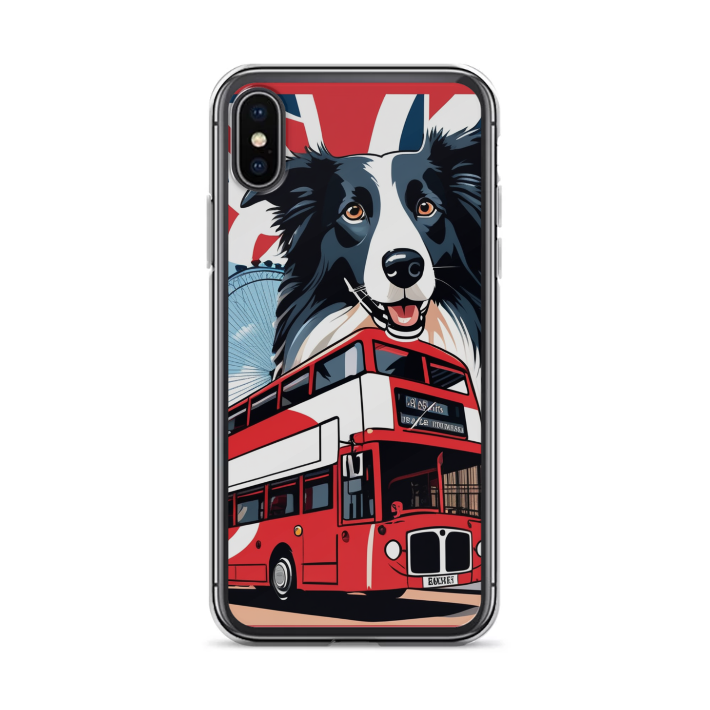PugMug Custom Border Collie iPhone Case